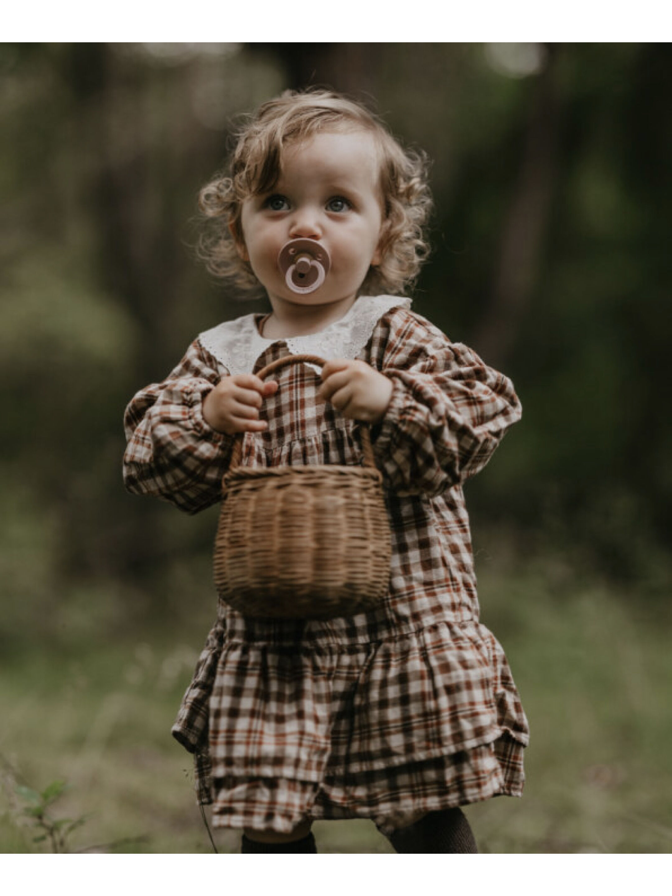 Bibs Colour 2 Pack S1 - Dark Oak/Blush (0+ months) image number 4