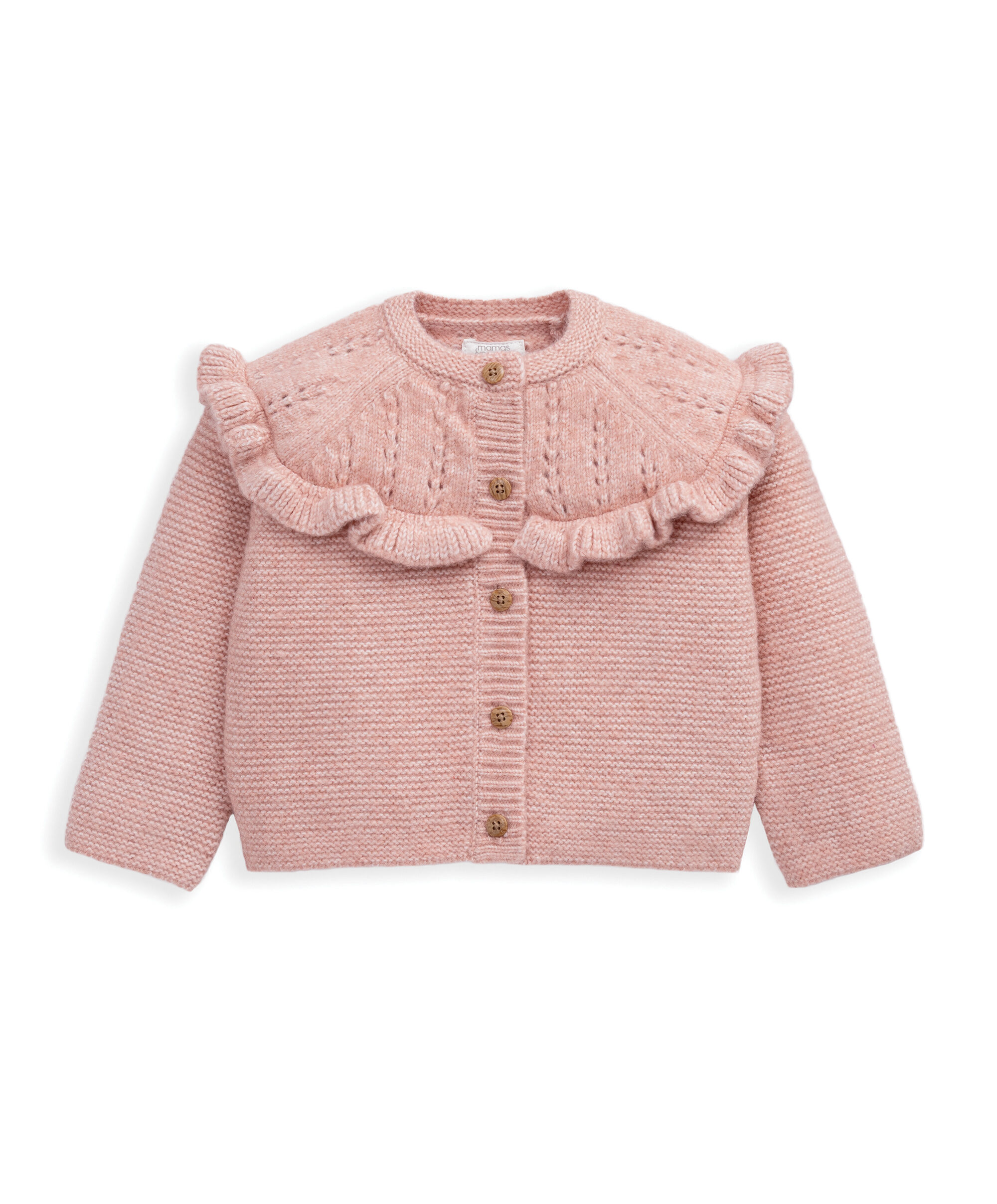 Soft Pink Knitted Cardigan image number 2