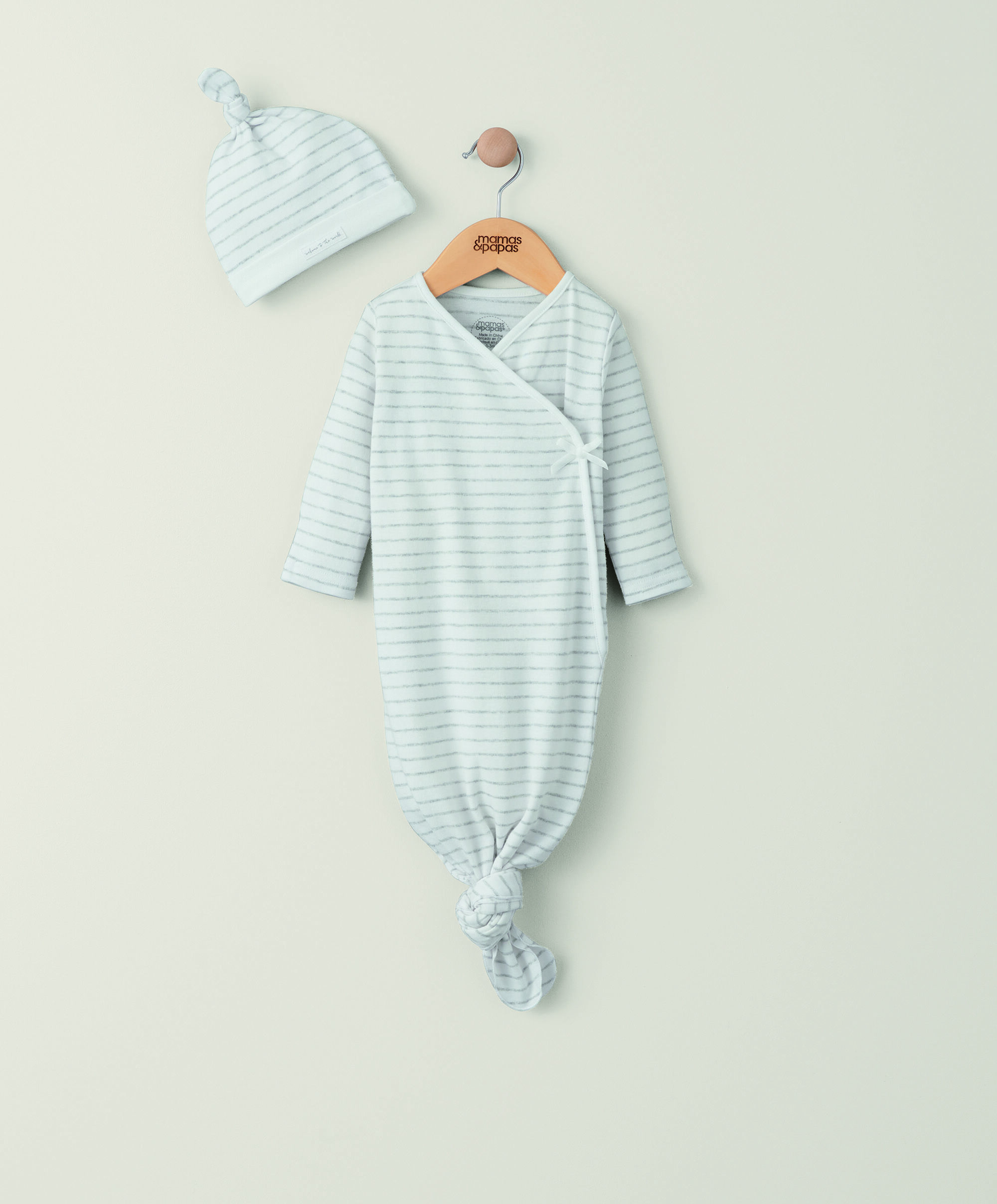 2 Piece Stripe Knot All In One Set image number 1