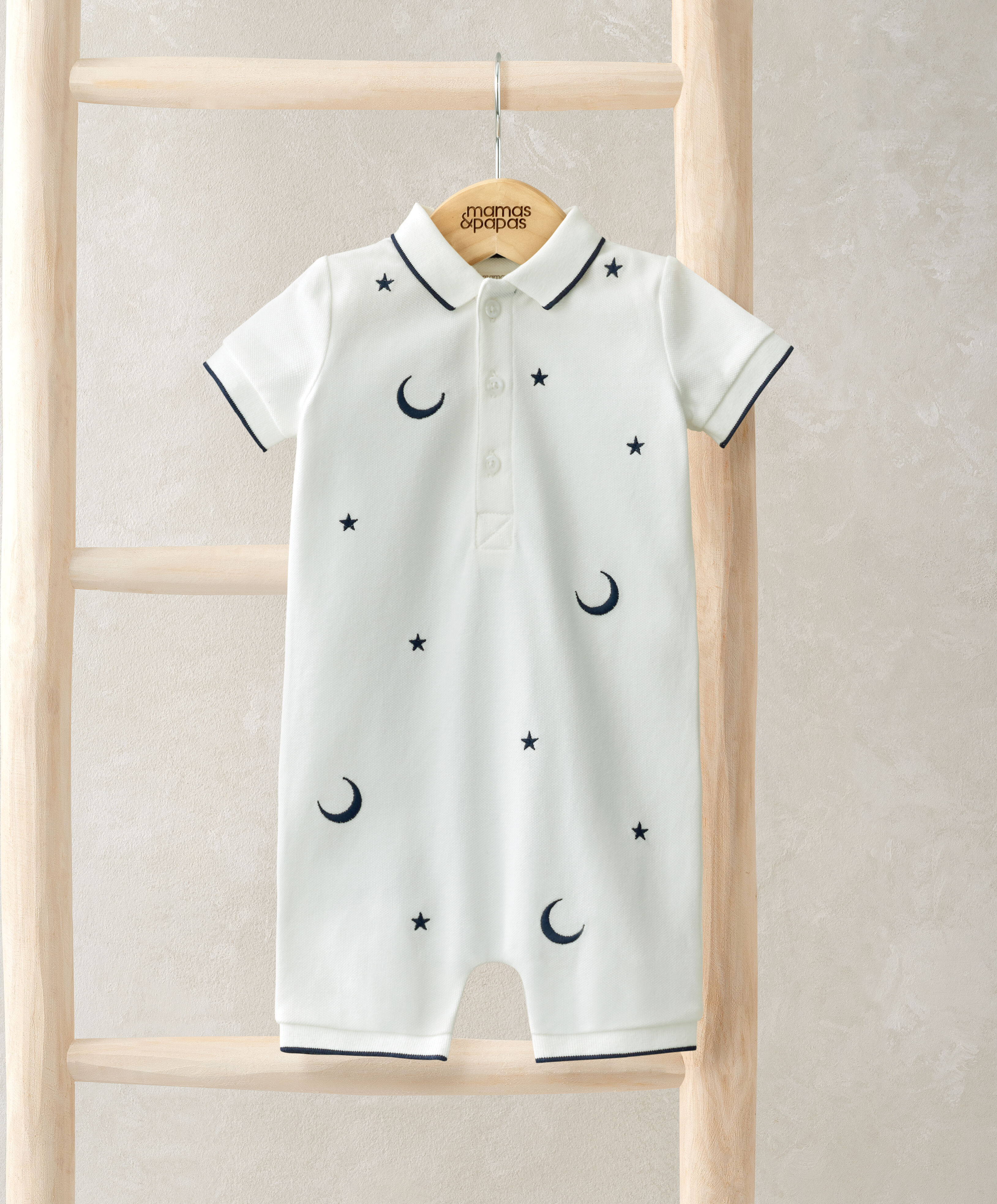 Pique Romper image number 1