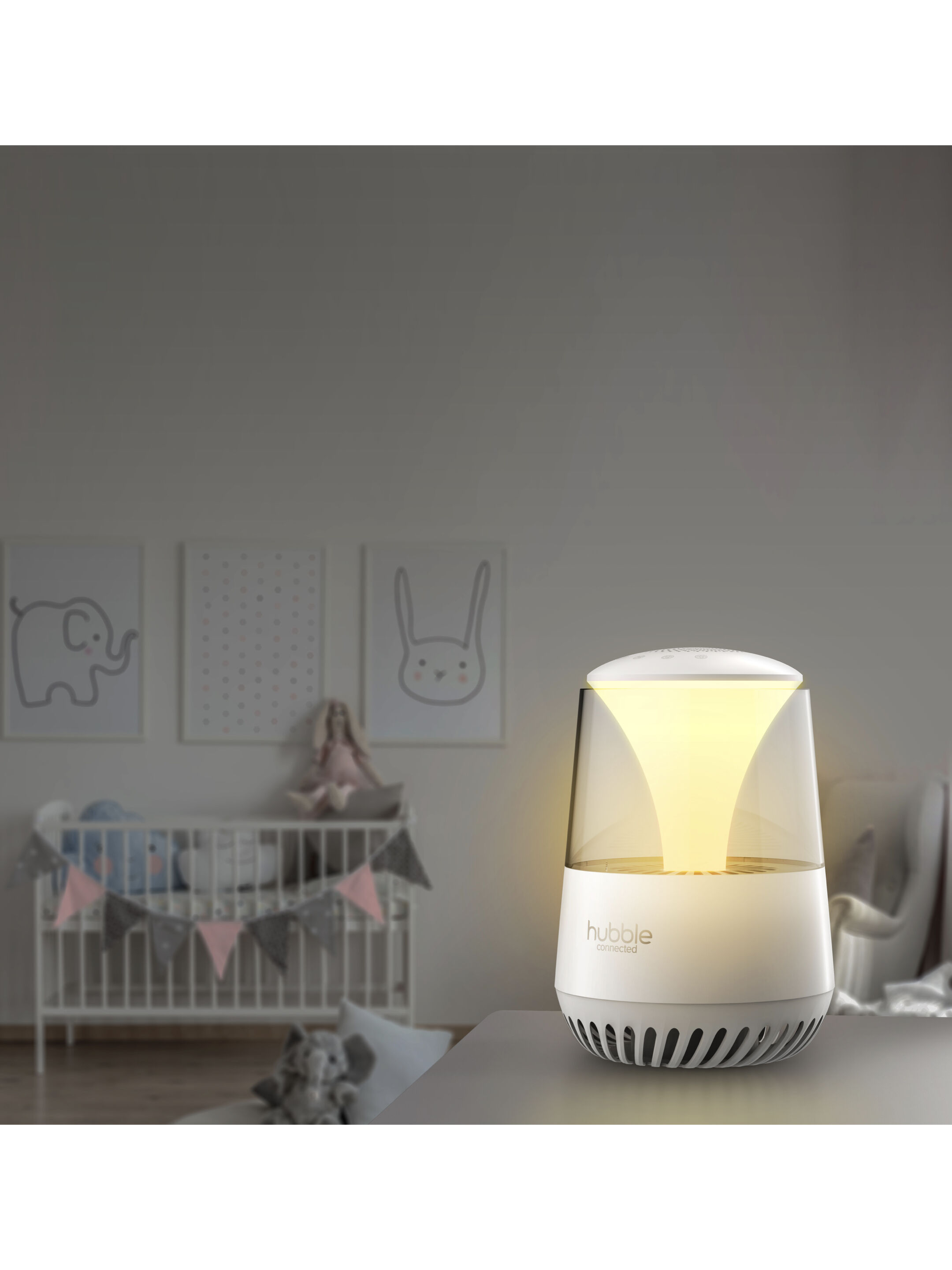 Hubble Pure 3-in-1 Air Purifier,Bluetooth Speaker and Night Light image number 3