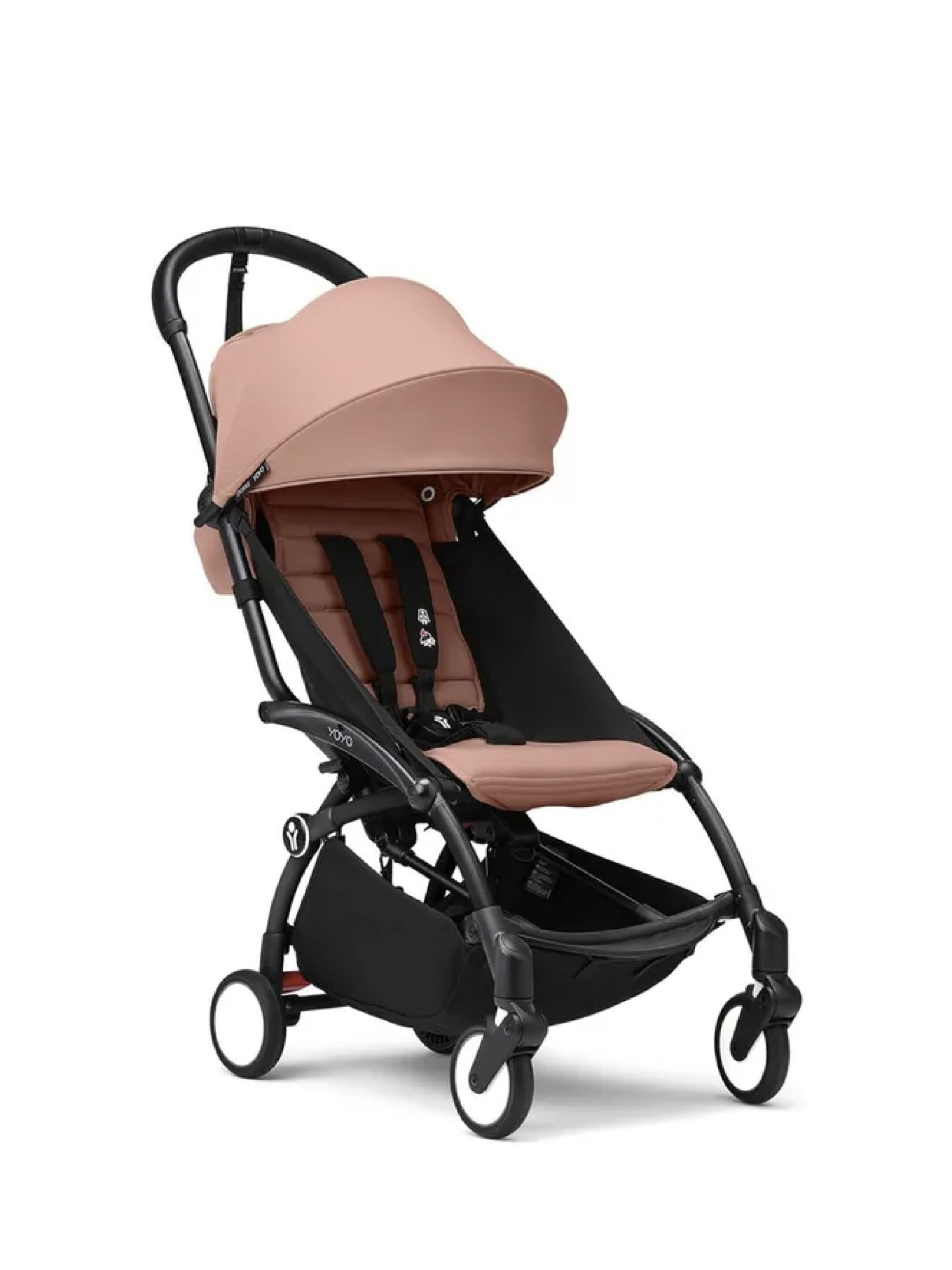 Stokke YOYO3 Black Frame with 6+ Color Pack Ginger (2 Pieces) image number 1