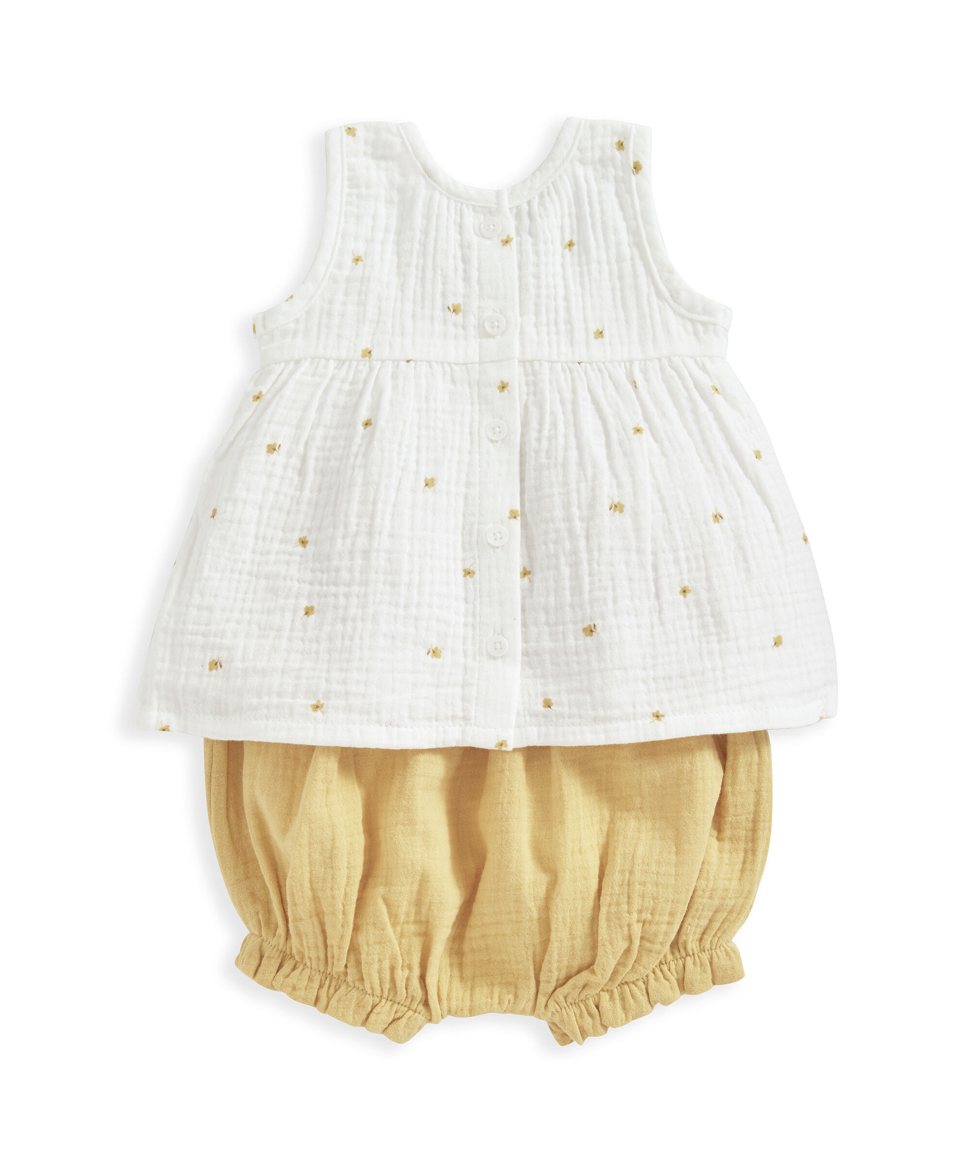 Floral All Over Print Cheese Cloth Set - 2 Piece Set image number 3