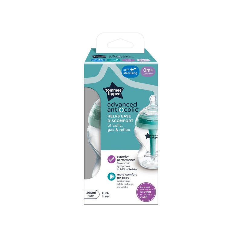 Tommee Tippee 1 X 260ml Anti Colic Bottle image number 3