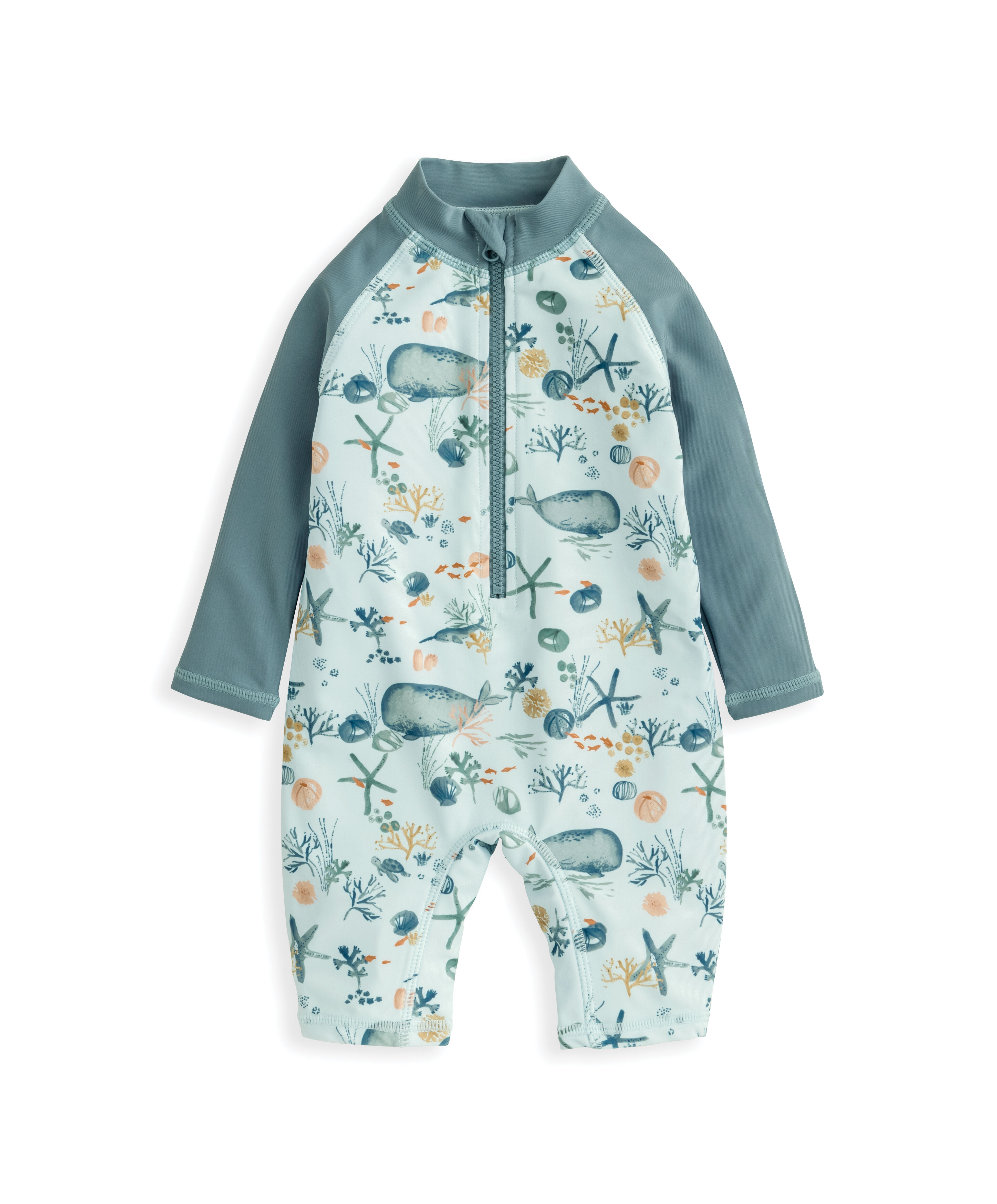 Long Sleeve Whale Print Rashsuit image number 2