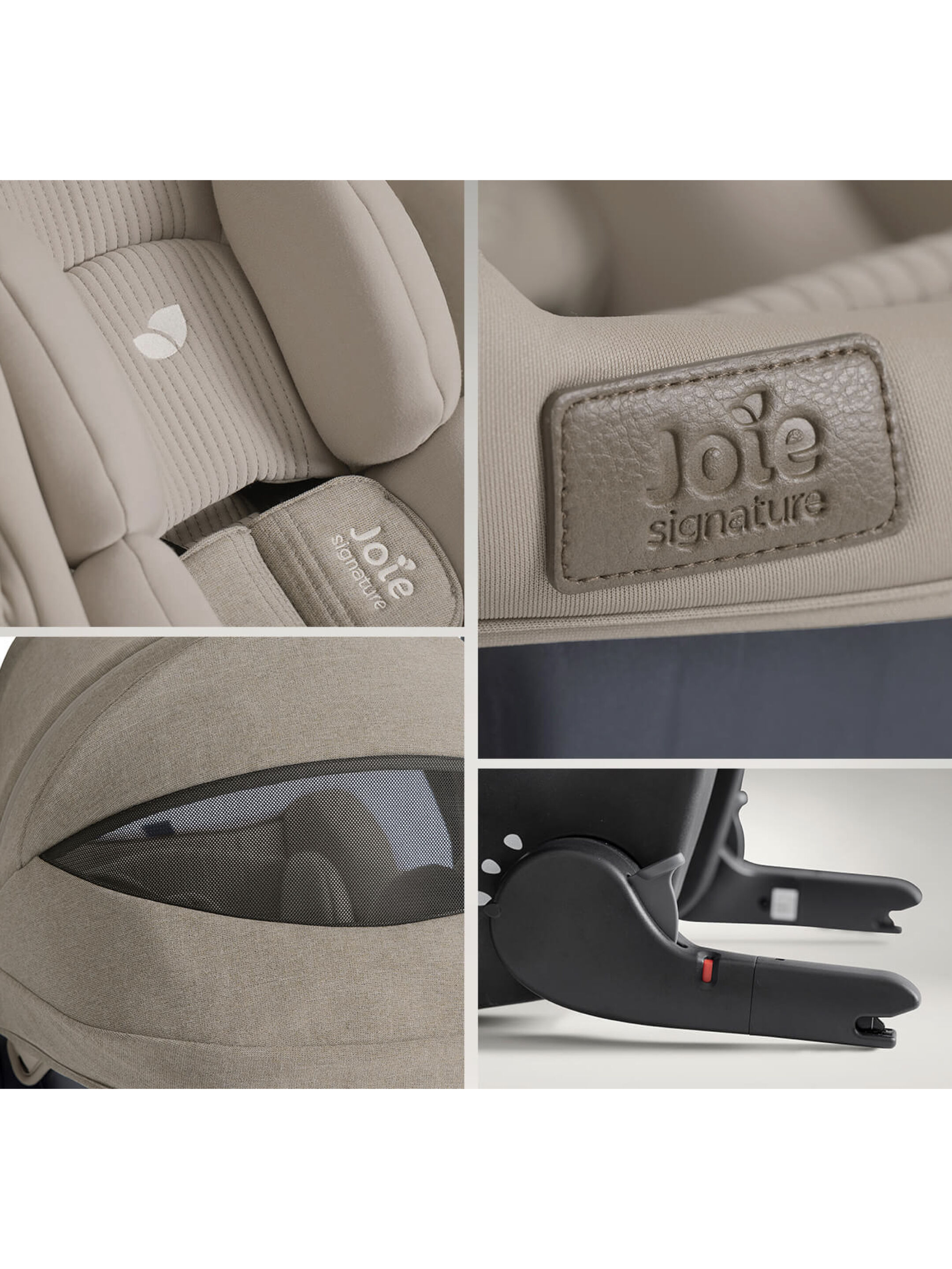 Joie Signature Sprint&trade; (Integrated ISOFIX baby car seat) - Sandstone image number 2