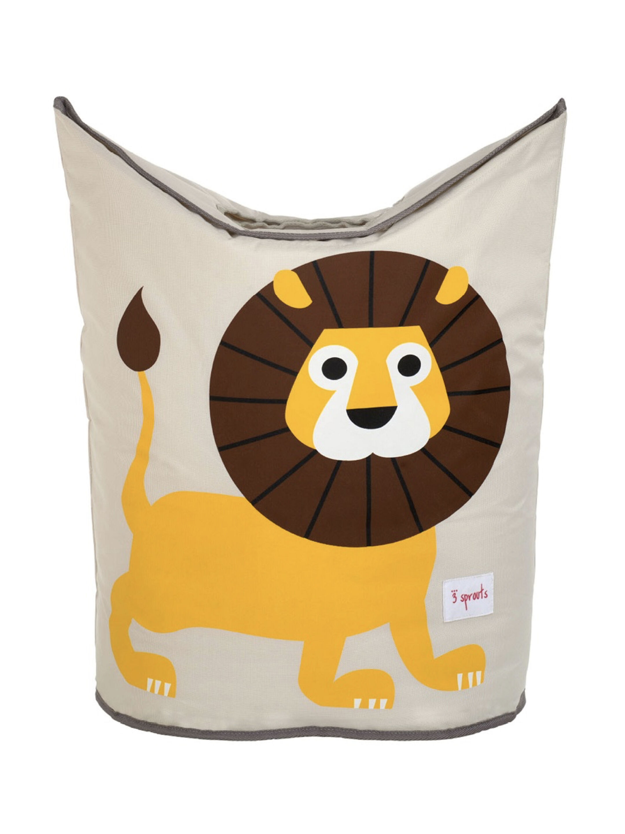 3 Sprouts Laundry Hamper - Lion image number 1