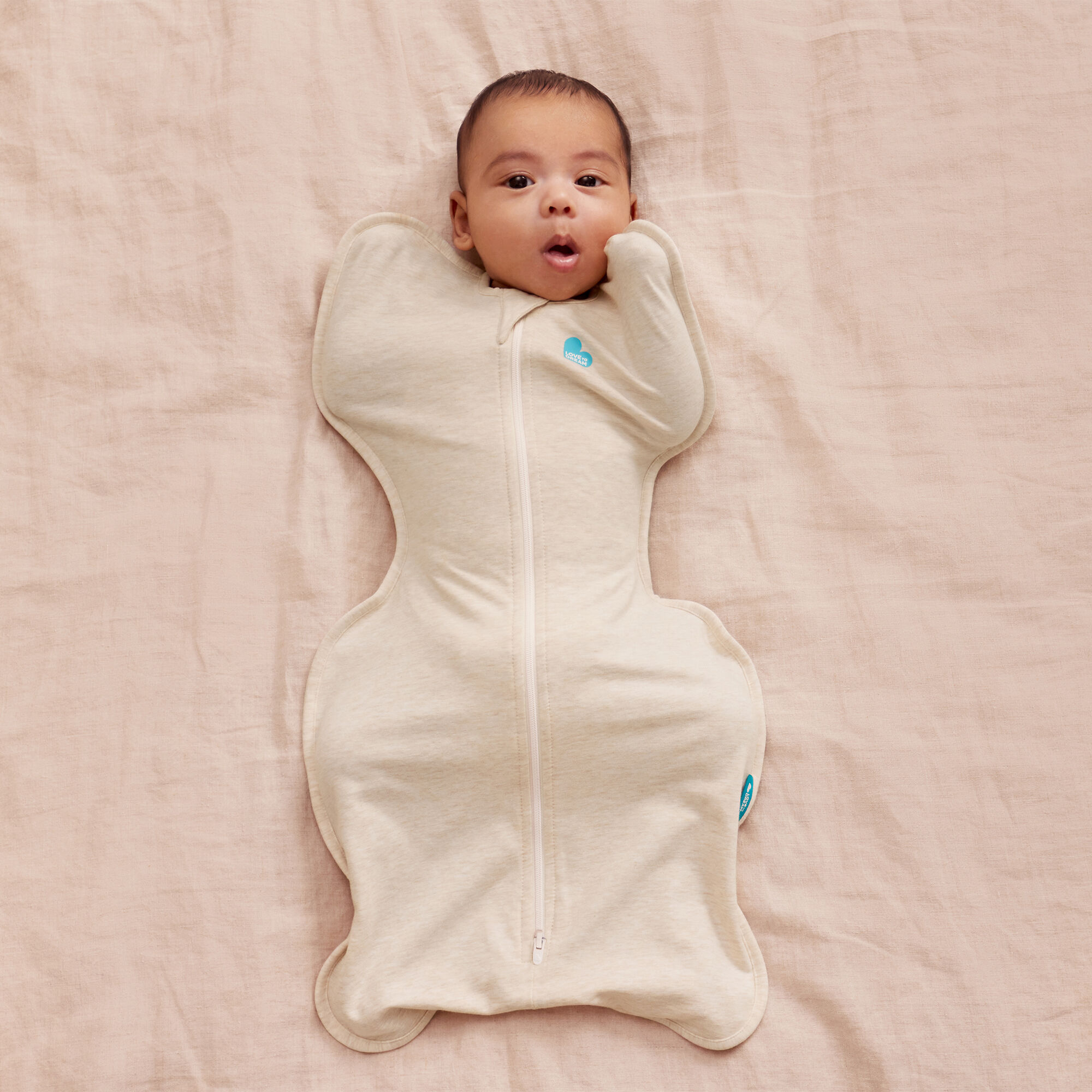 Love to Dream Swaddle Up 1.0T Stretch Cotton - Oatmeal image number 1