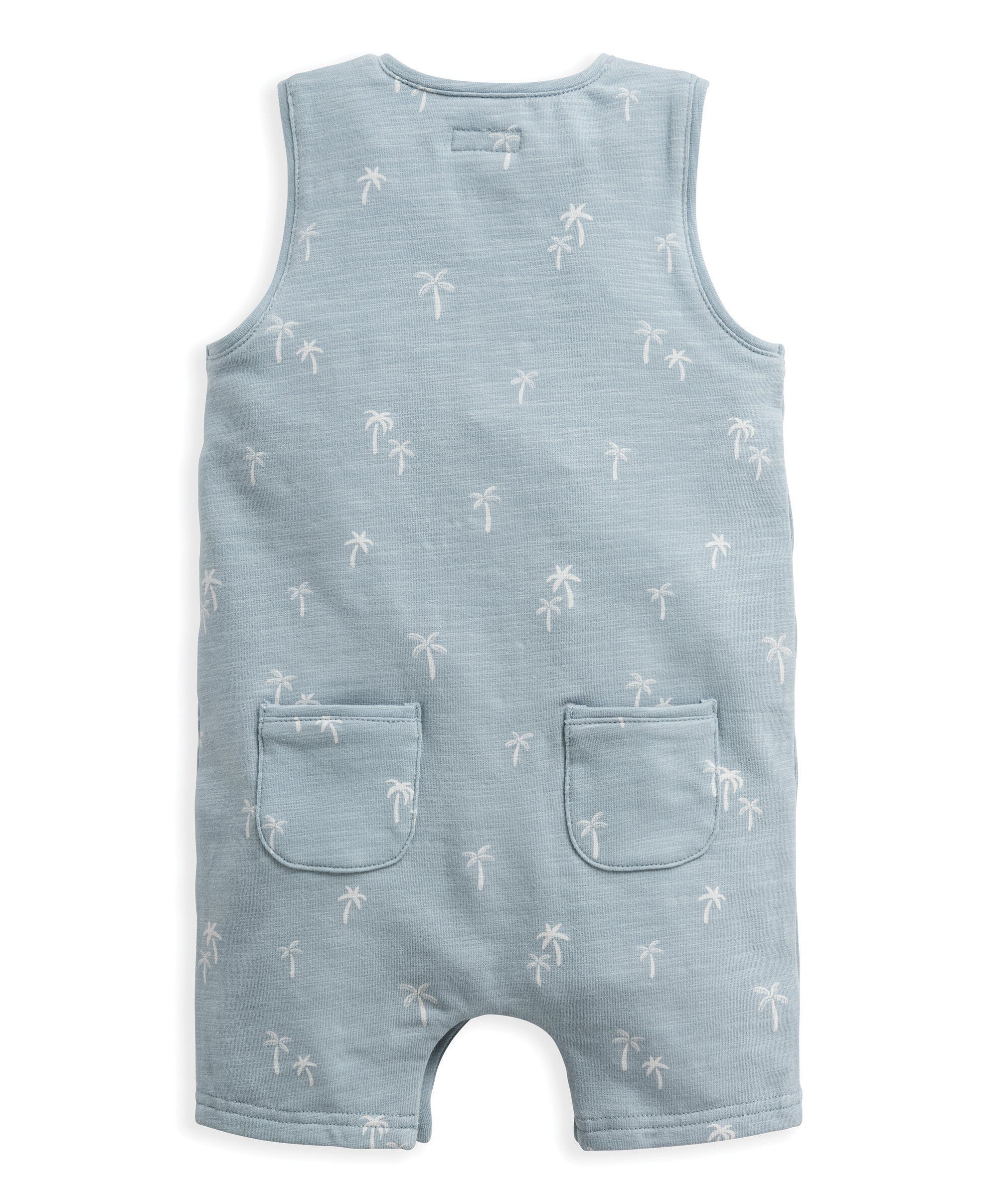 Palm Tree Print Romper image number 6