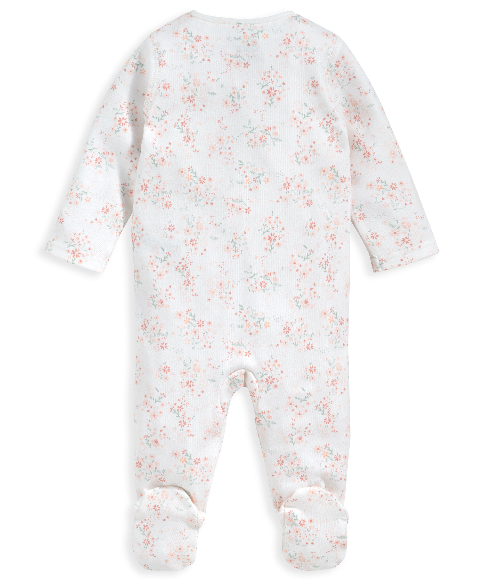Floral Zip Sleepsuit image number 2