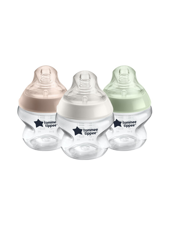 Tommee Tippee Closer To Nature Baby 150 ml Bottle, Months +, Pack of