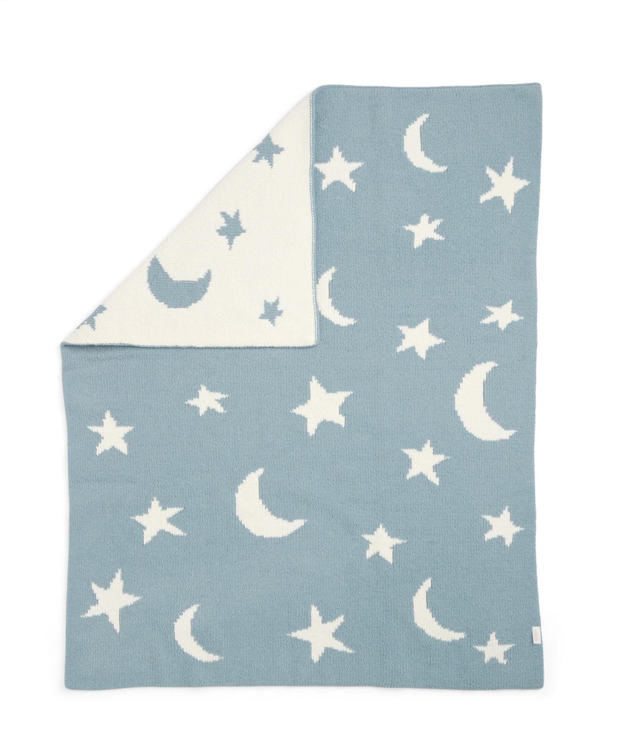 Chenille Blanket - Blue Moon/Star image number 4