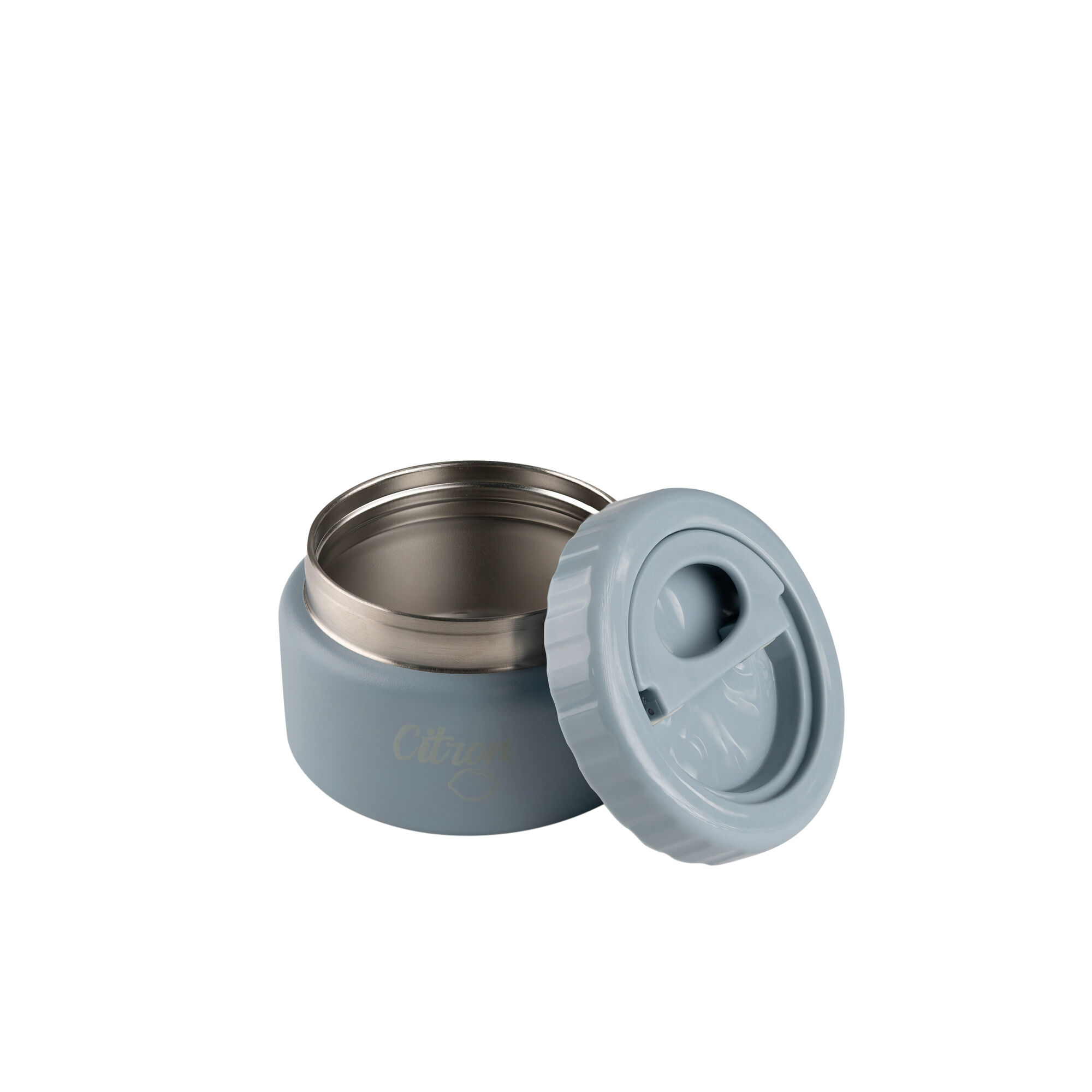 Citron Food Jar 250ml Dusty Blue image number 1