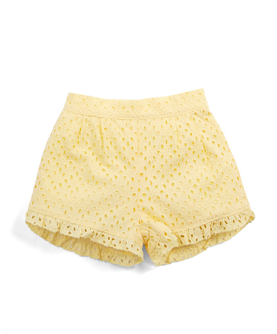 Embroidered Shorts Set - 2 Piece image number 4