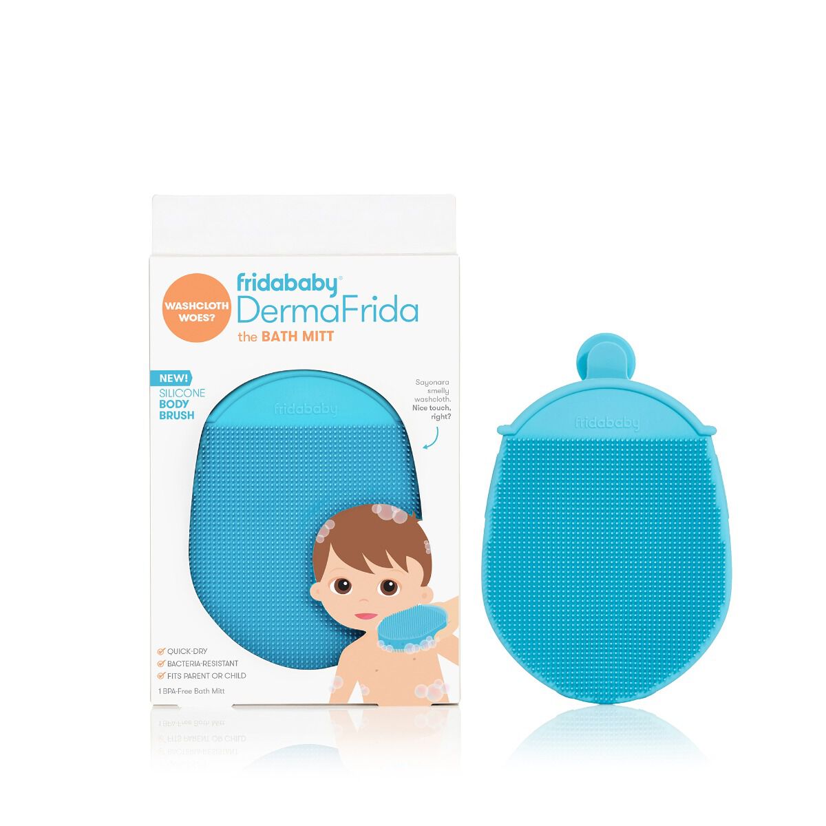 Dermafrida The Bath Mitt Silicone Body Brush