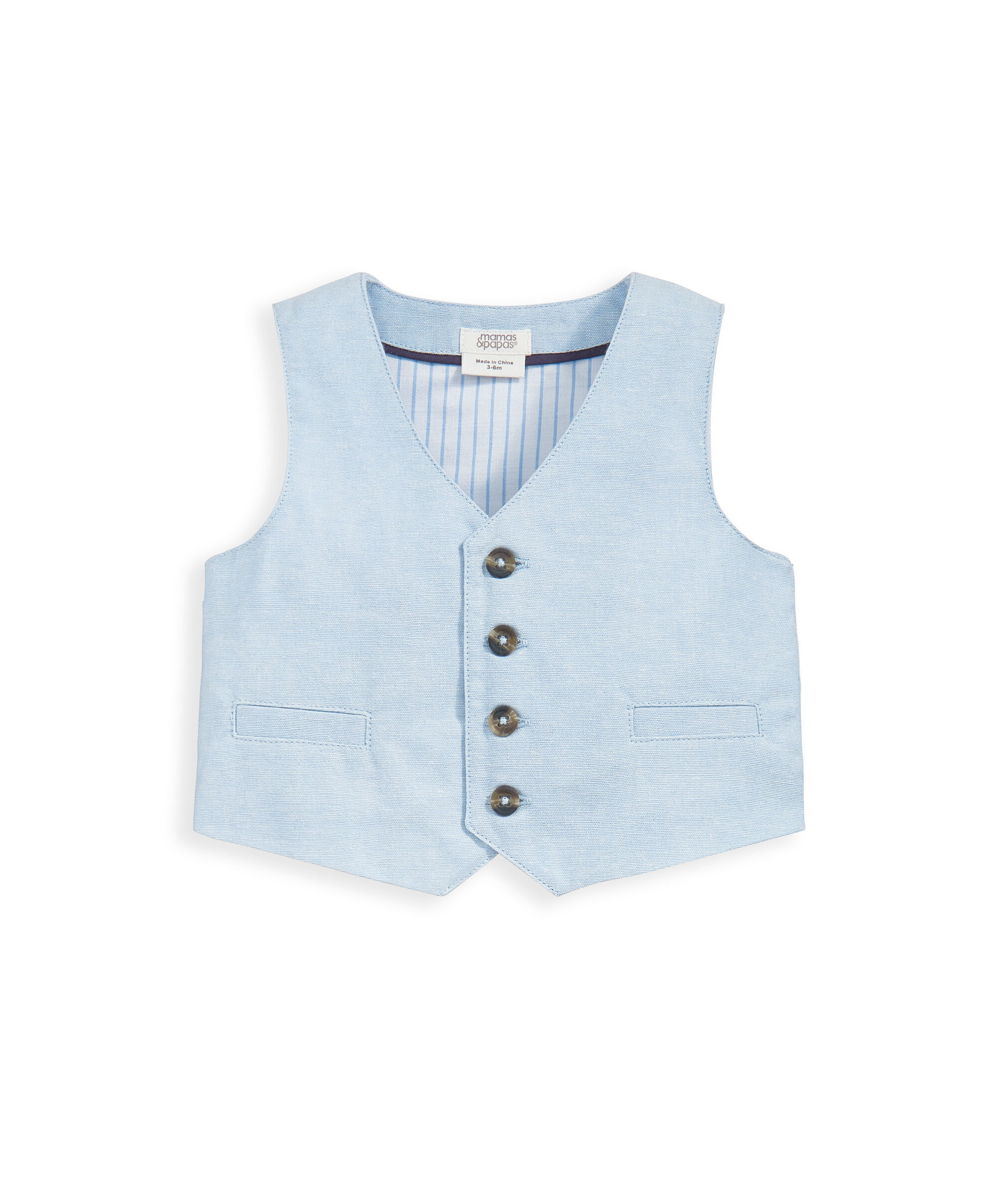 2 Piece Light Blue Suit Set image number 3