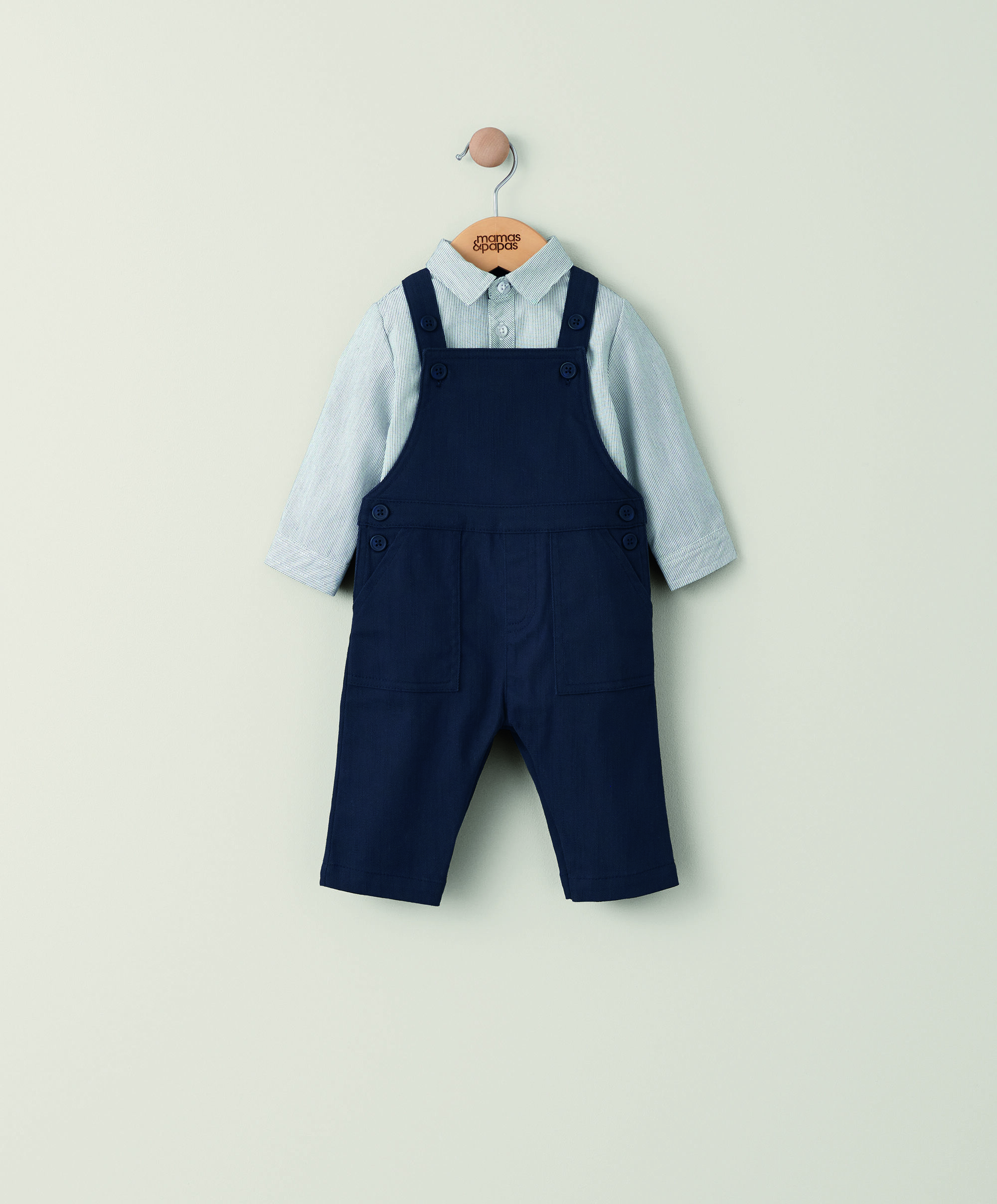 2 piece Bodysuit & Dungaree Set image number 1
