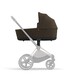 Cybex PRIAM Khaki Green Lux Carry Cot with Matt Black Frame image number 7