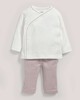 Loved Design Spotty Wrap Top & Legging Set Pink- New Born image number 2