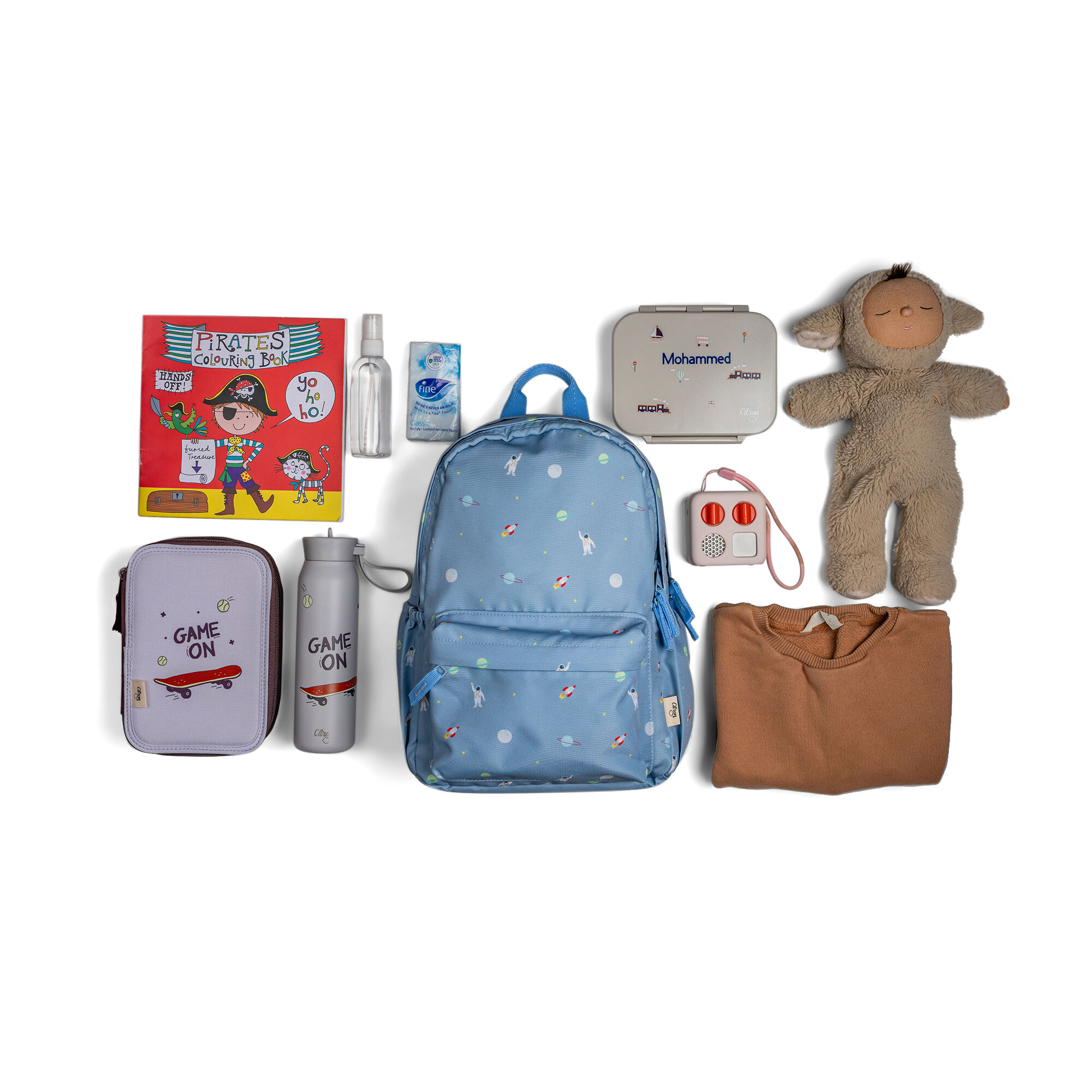 Citron Medium Backpack - Spaceship image number 4