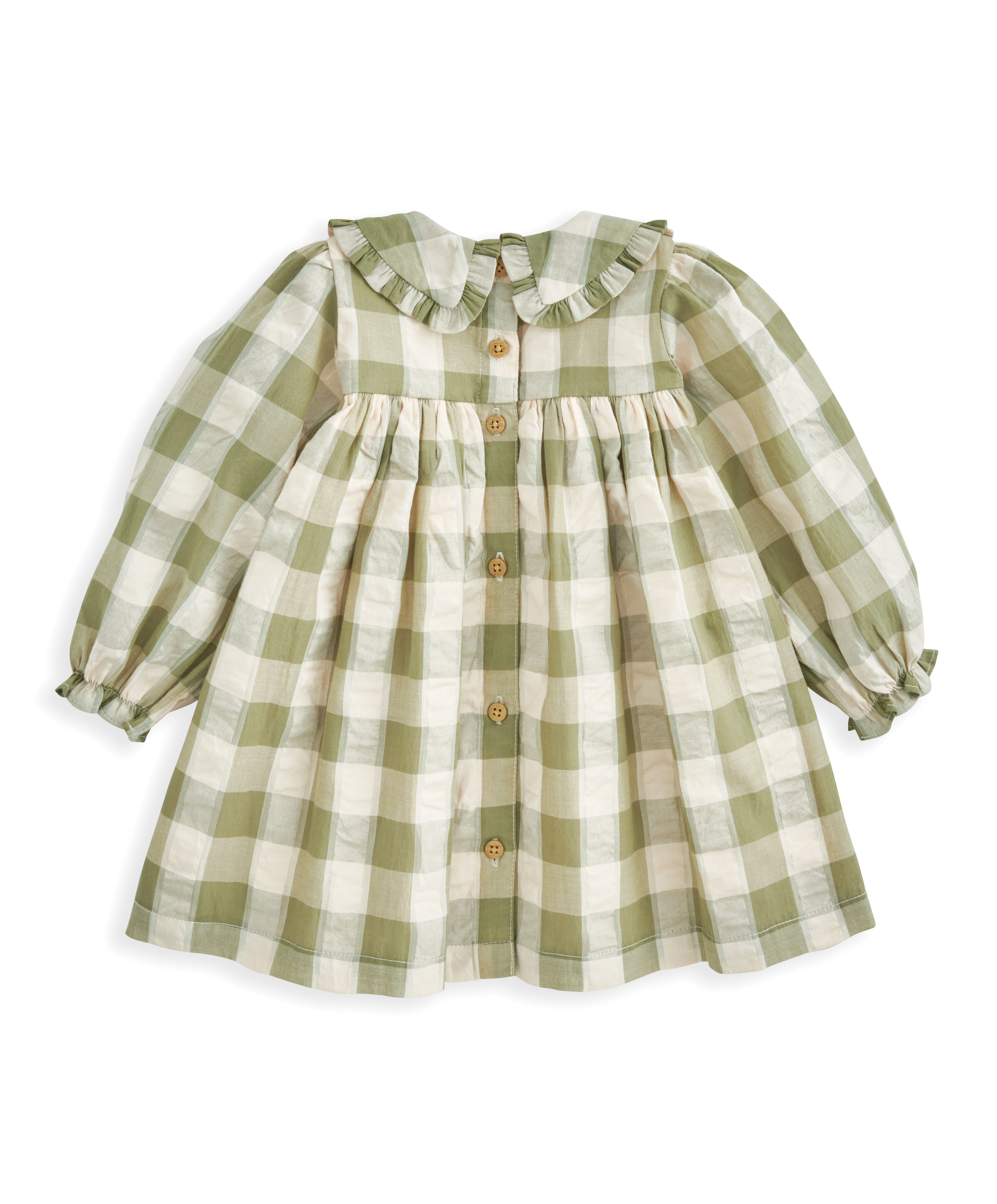 Gingham Shirt Dress image number 3