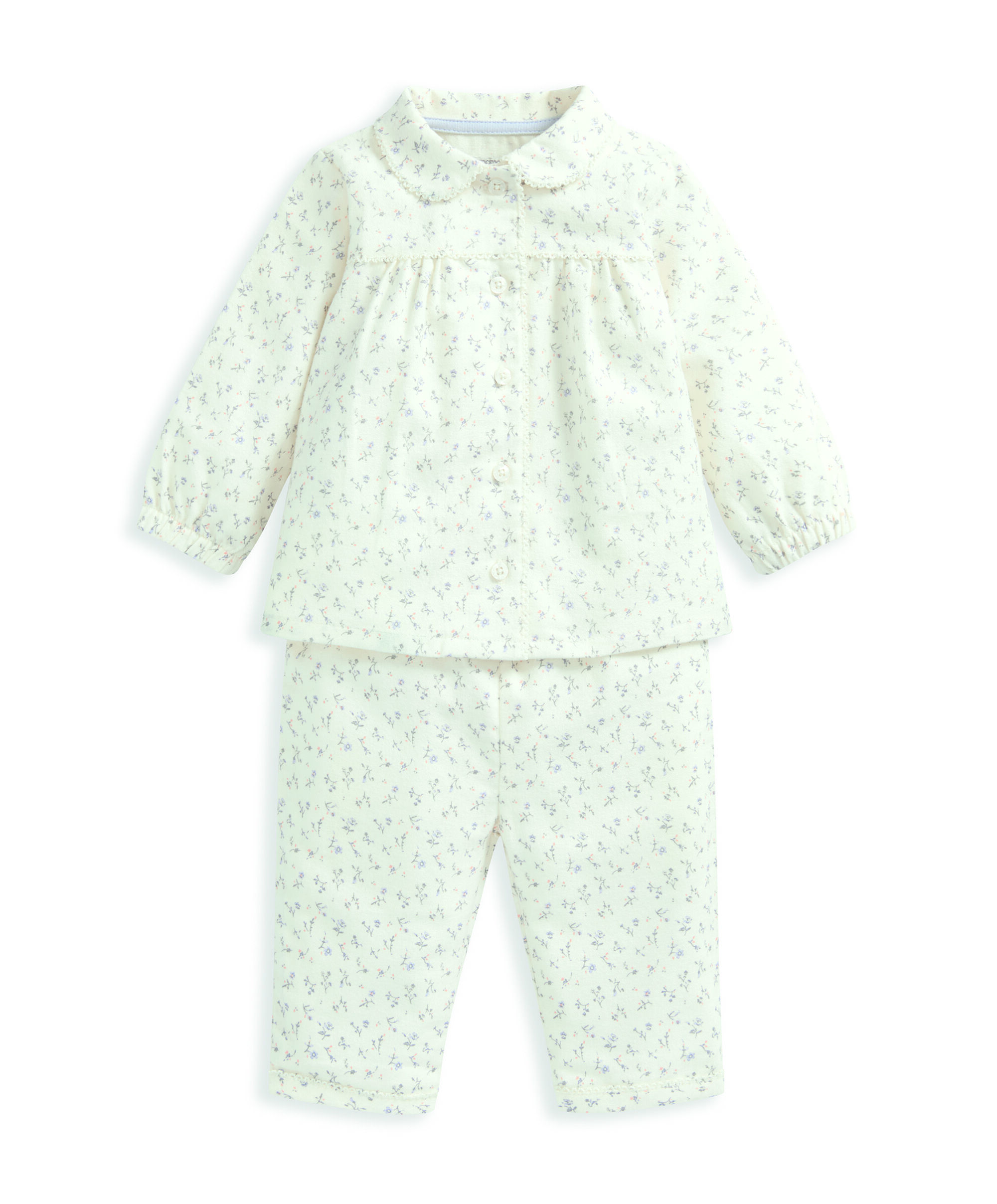 Ditsy Floral Woven Pyjamas image number 2