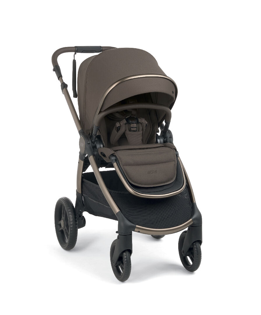 Ocarro 2 Pushchair and Carrycot Bundle with Joie i-Spin 360 Car Seat (3 Pieces) Coal - Crema image number 2
