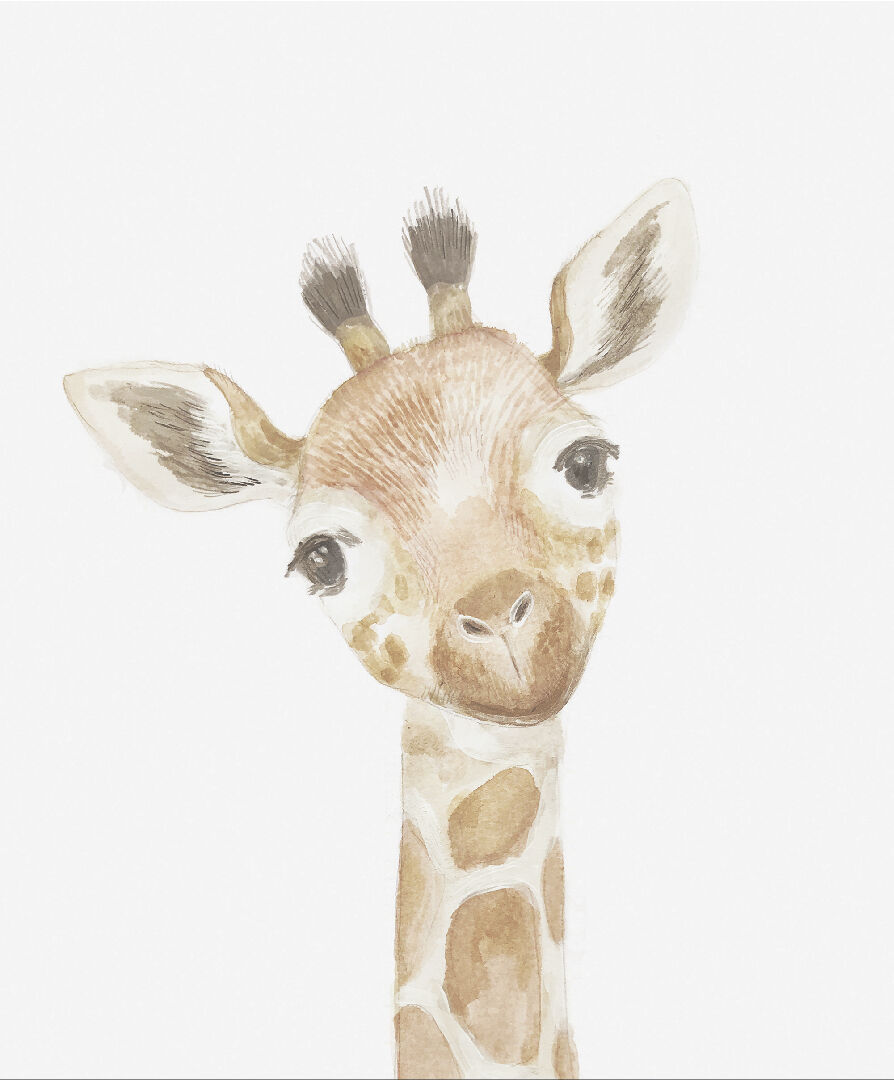 Hanging Wall Art - Giraffe Print image number 2