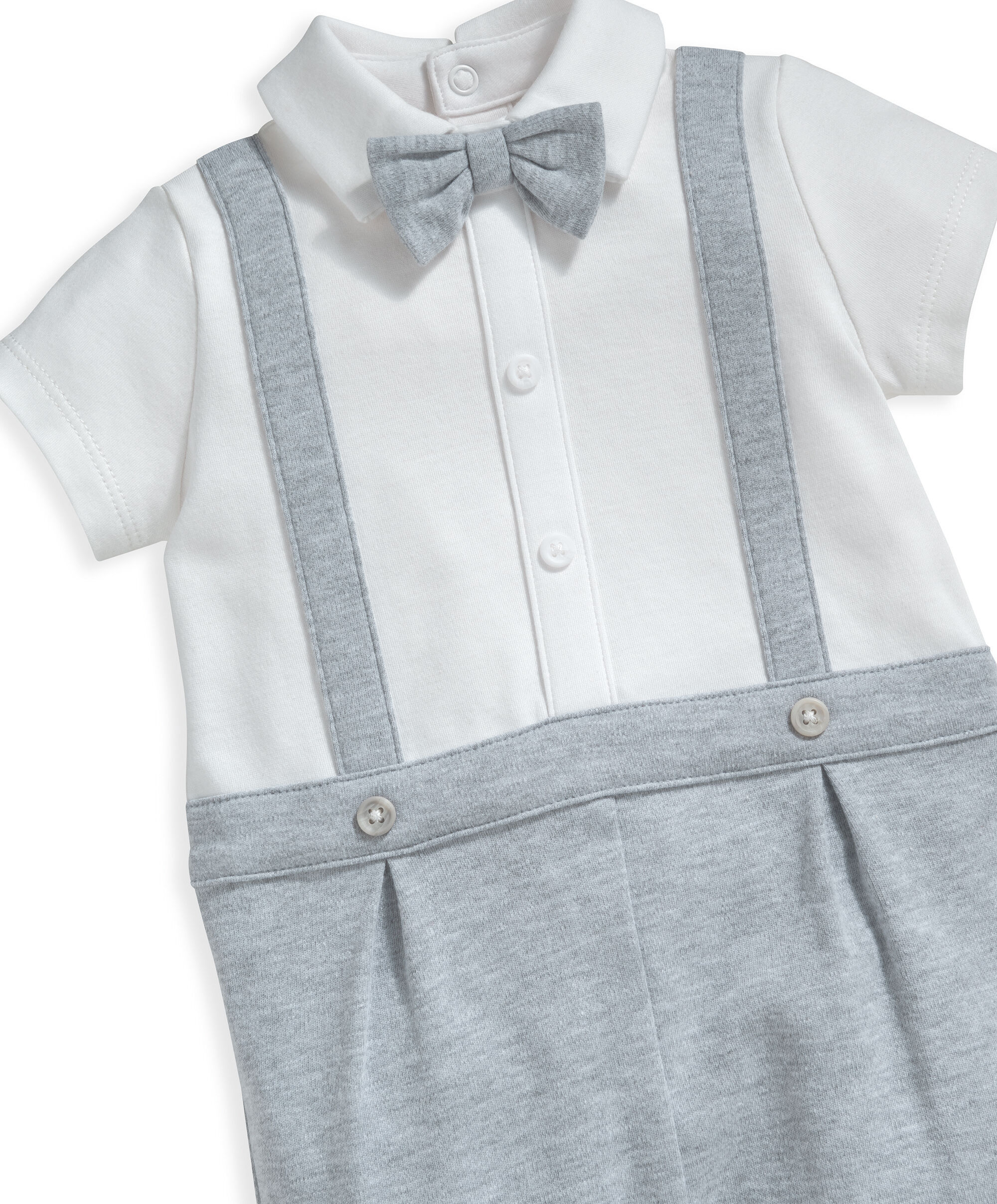 Grey Mock Braces All In One image number 4