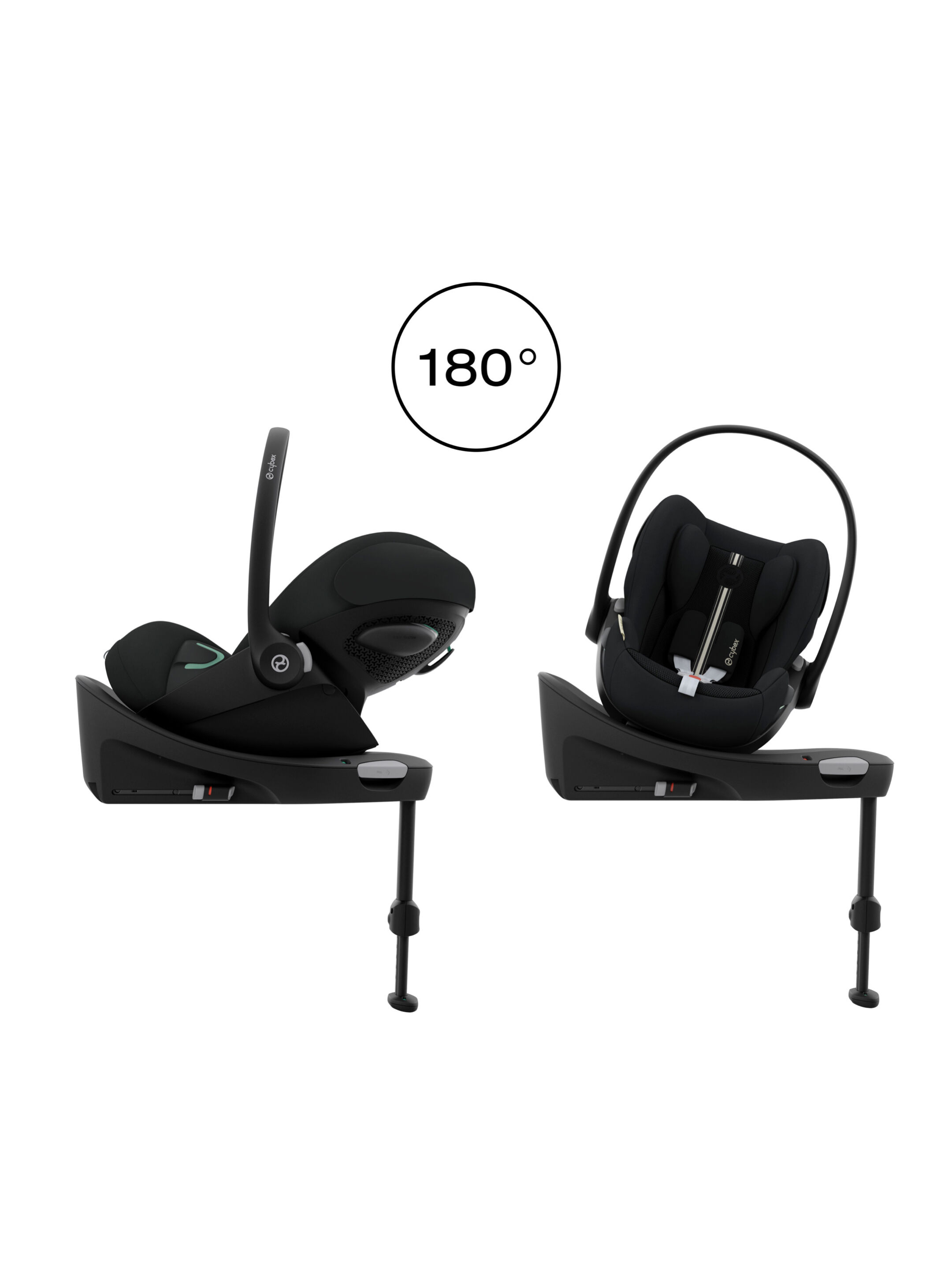 Cybex Cloud G i-Size Plus Infant Car Seat - Moon Black (from Birth to 2 Years/13 kg approx) image number 6
