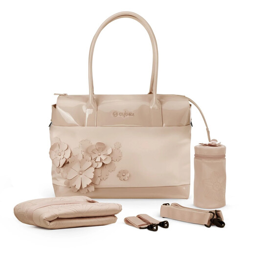Cybex Platinum Changing Bag Simply Flowers - Beige image number 2