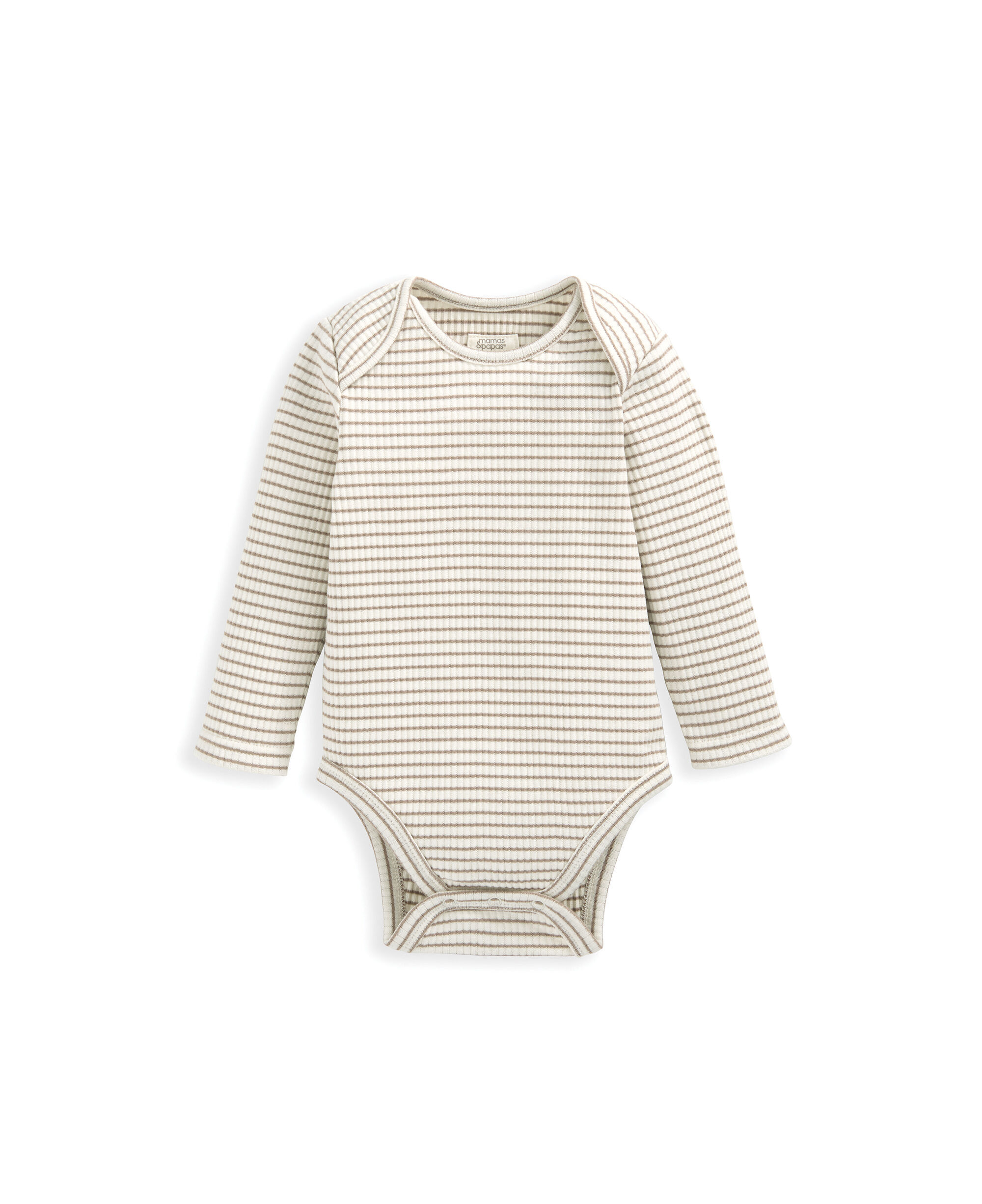 Quilted Dungarees & Bodysuit Set - Sand image number 2