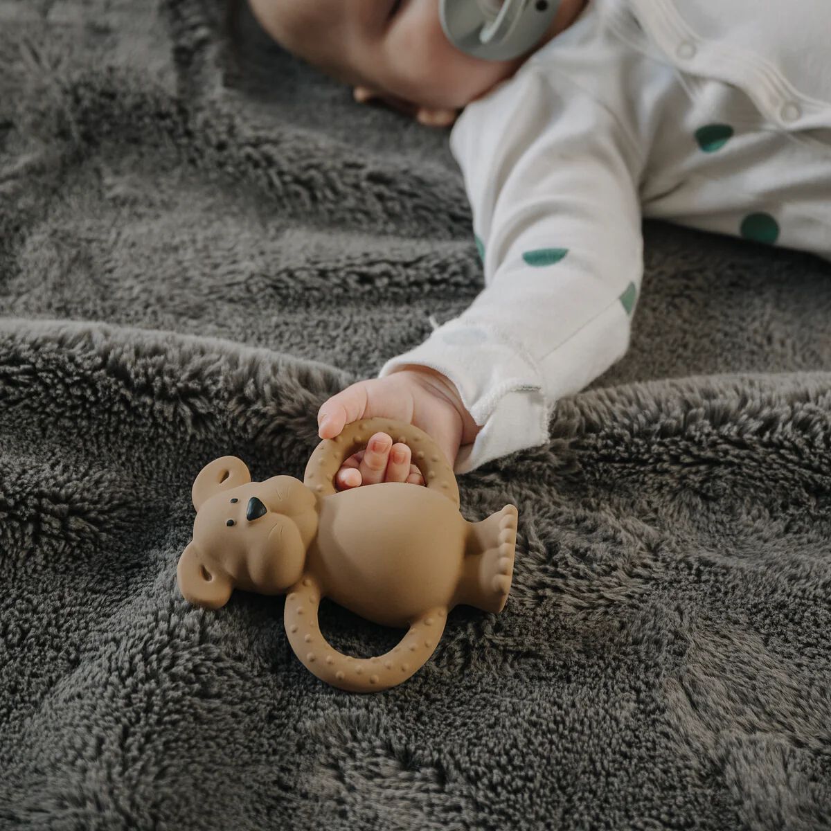 Albert Bear Natural Rubber Teether - Original image number 2