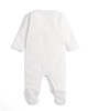 Velour Cloud All-in-One with Hat - 2 Piece Set - White image number 2