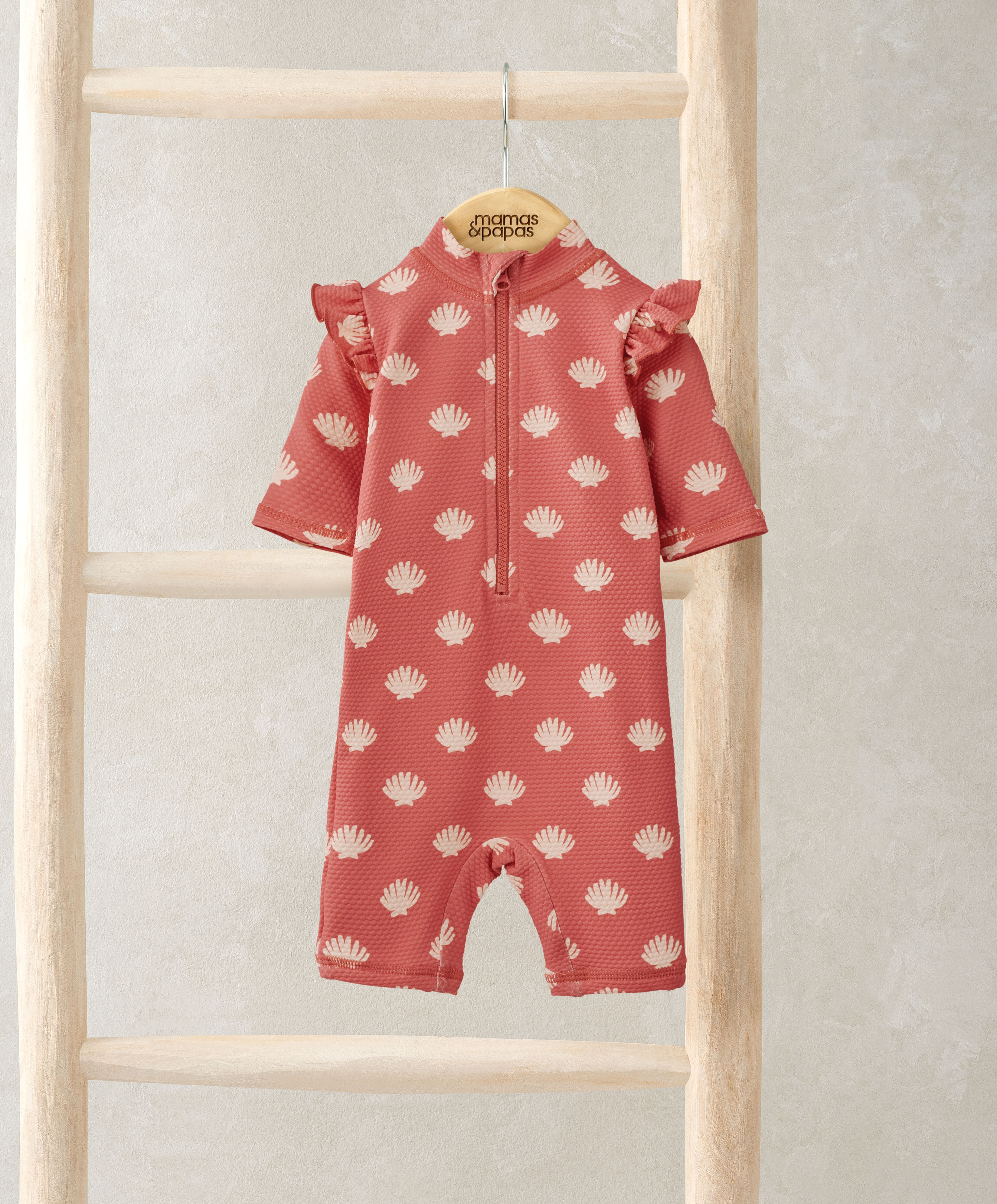 Shell All Over Print Rashsuit image number 1