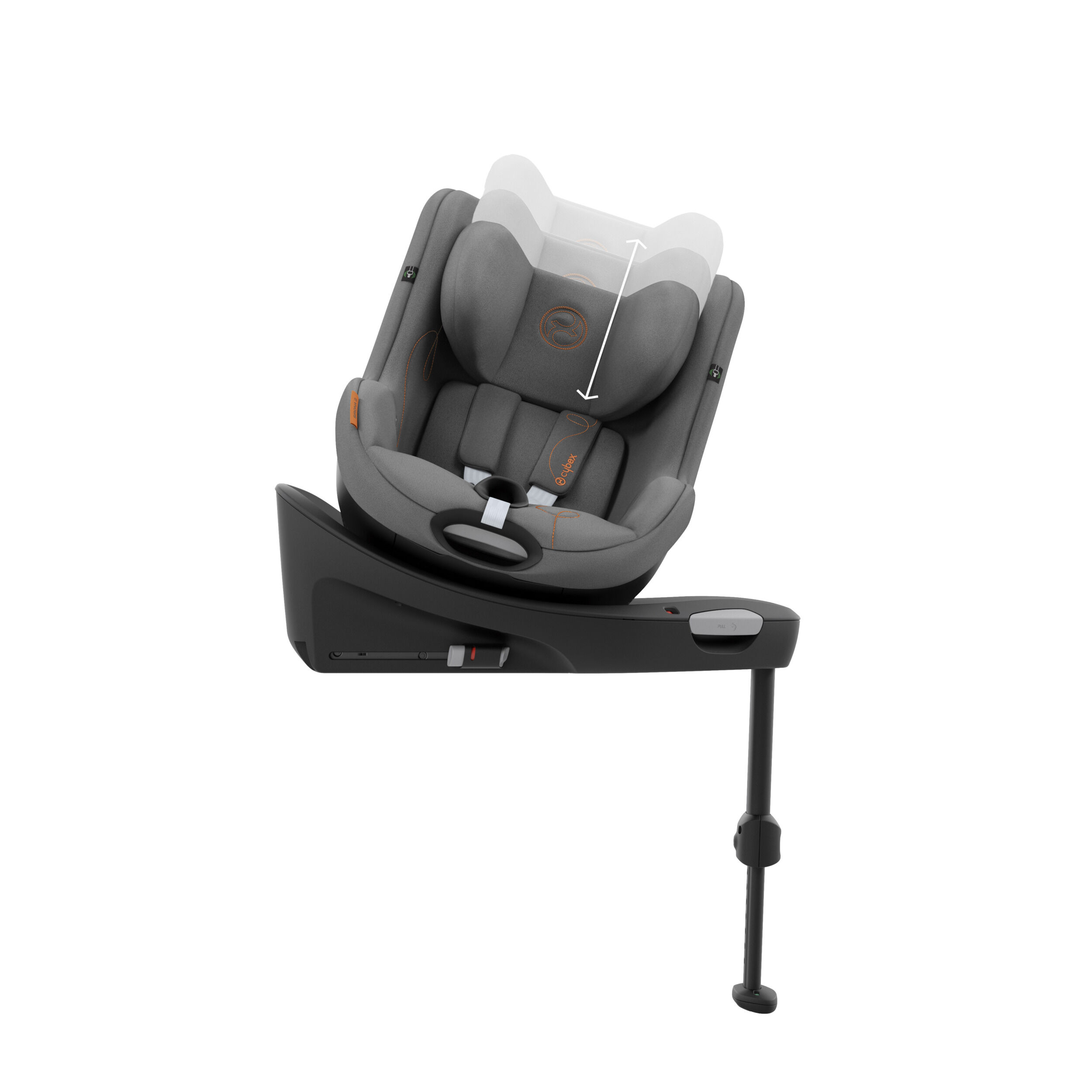 Cybex Sirona Gi i-Size Toddler Car Seat - Lava Grey (from 3 Months - 4 Years/19 kg approx) image number 4