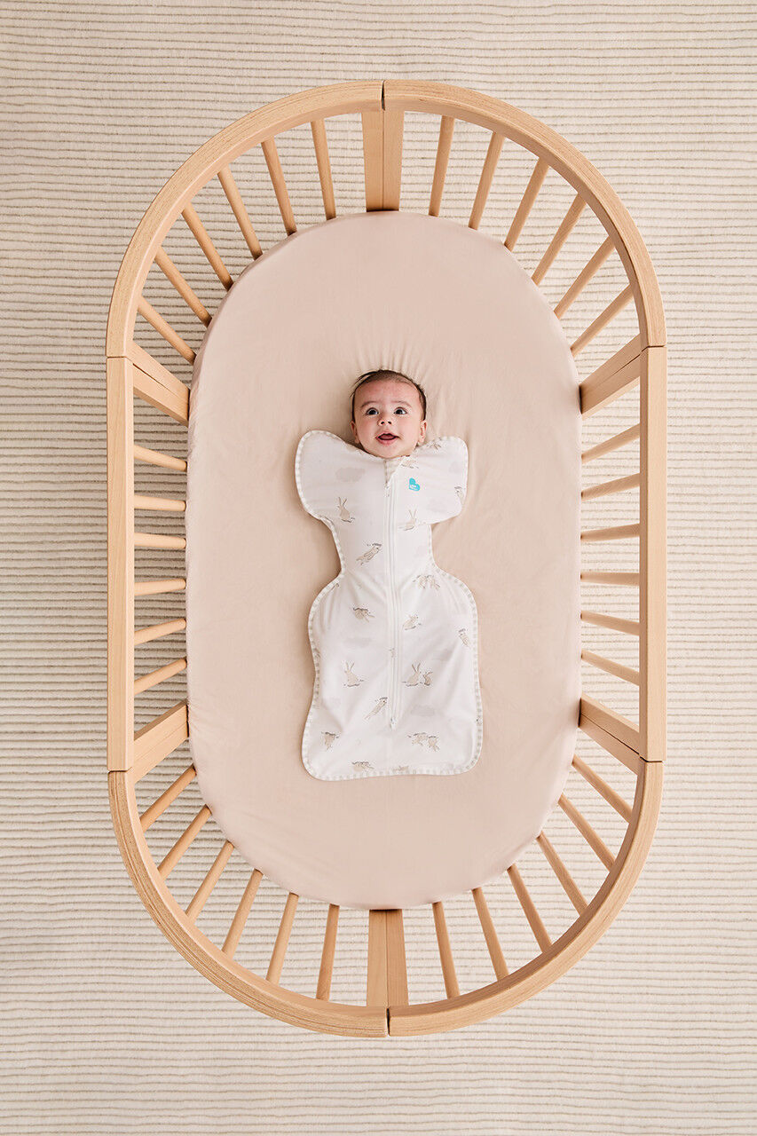 Love to Dream Swaddle UP Original Cloud Bunnies - White image number 2