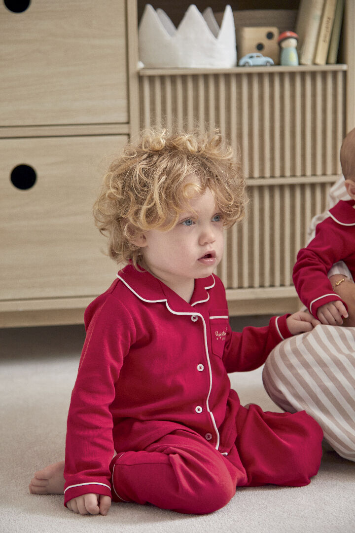 Classic Red Christmas Pyjamas image number 3