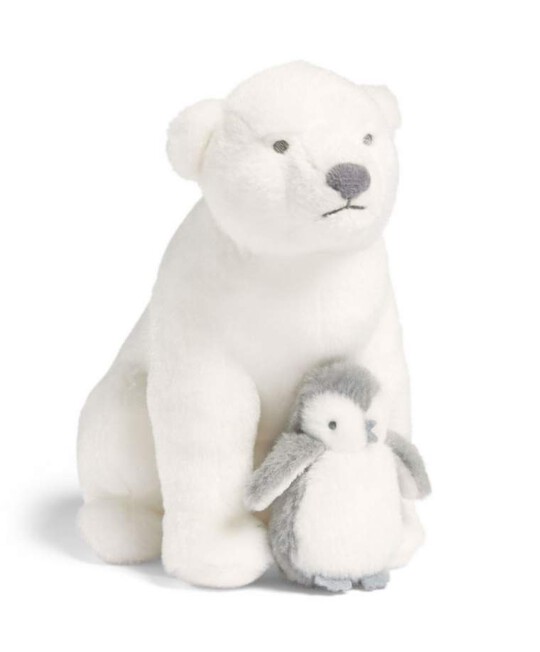 A Treasured Christmas Soft Toy - Polar Bear & Baby image number 1