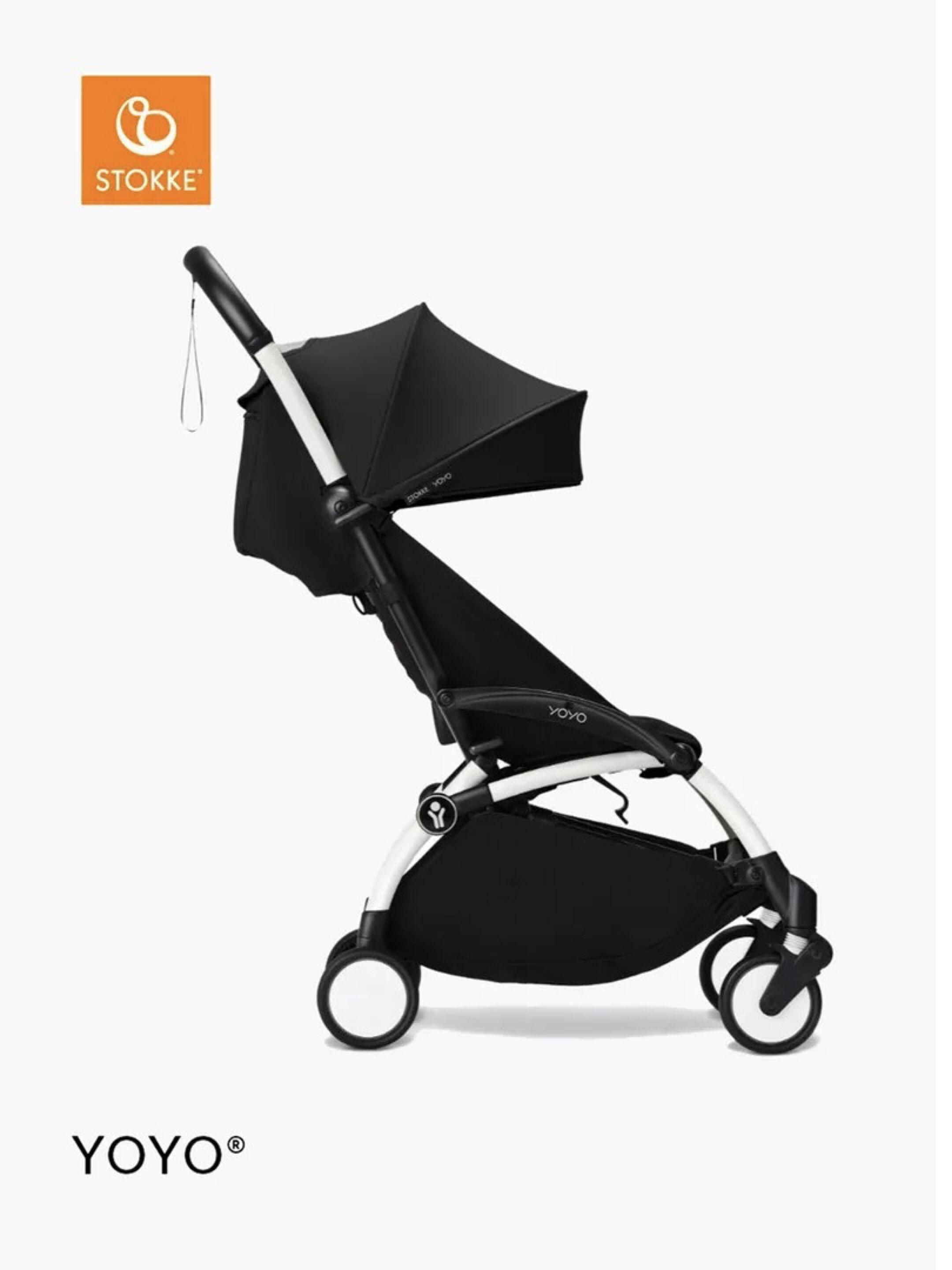 Stokke YOYO3 White Frame with 6+ Color Pack Black (2 Pieces) image number 2