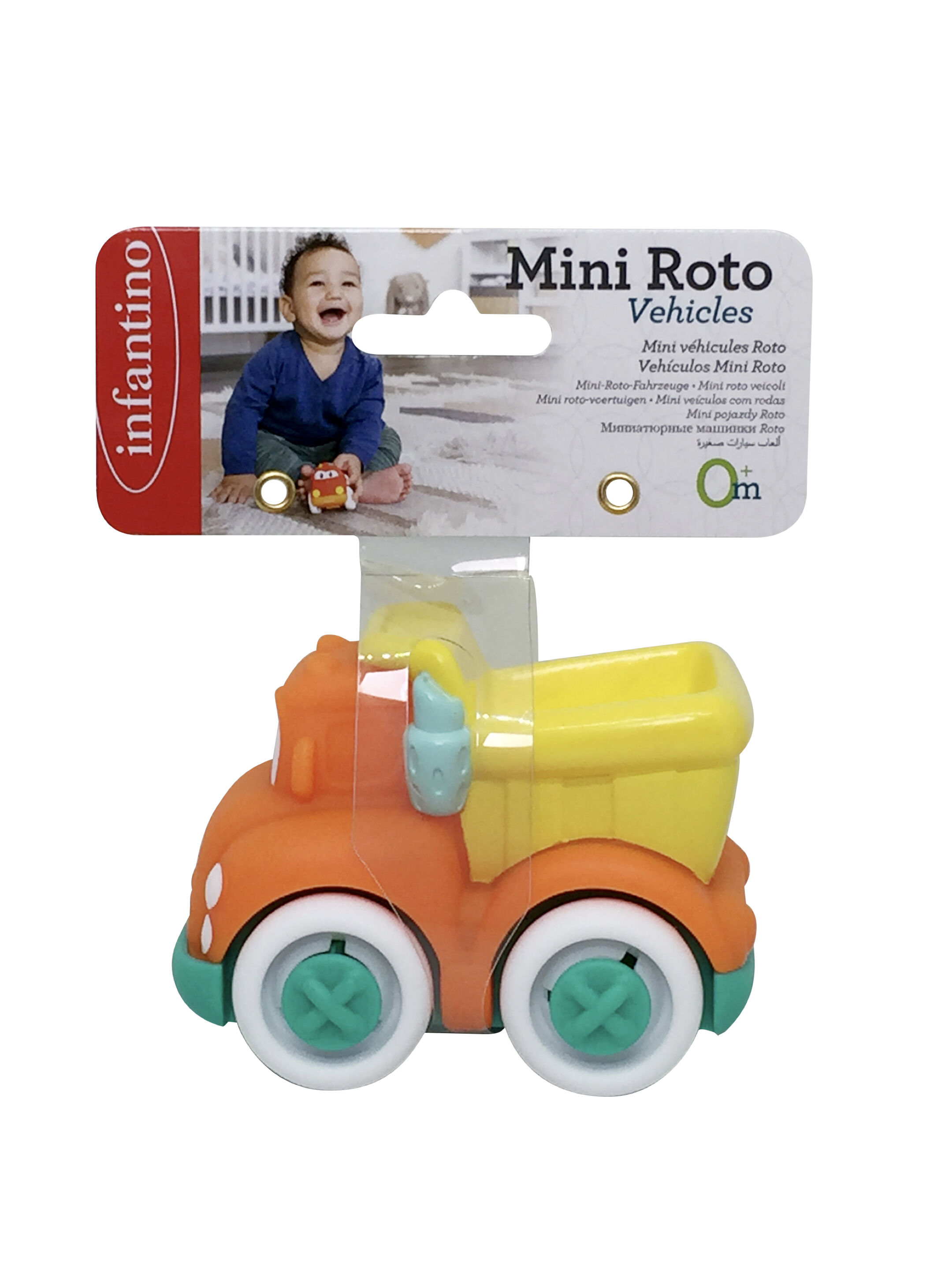 Infantino Grab & Roll Soft Wheels - Dump Truck image number 3
