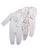 Ditsy Floral Sleepsuits - 3 Pack image number 1