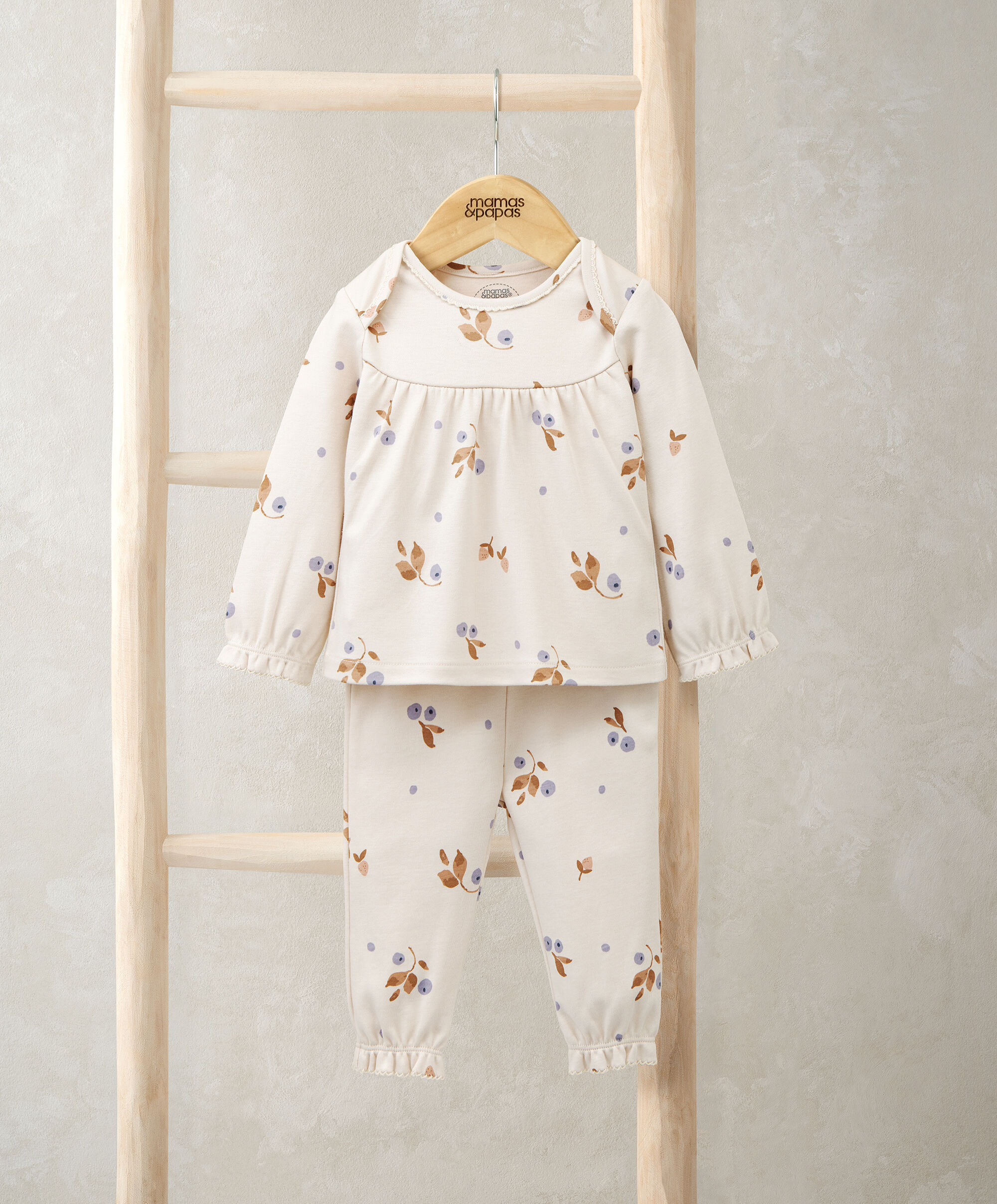 Berry Print Pyjamas image number 1