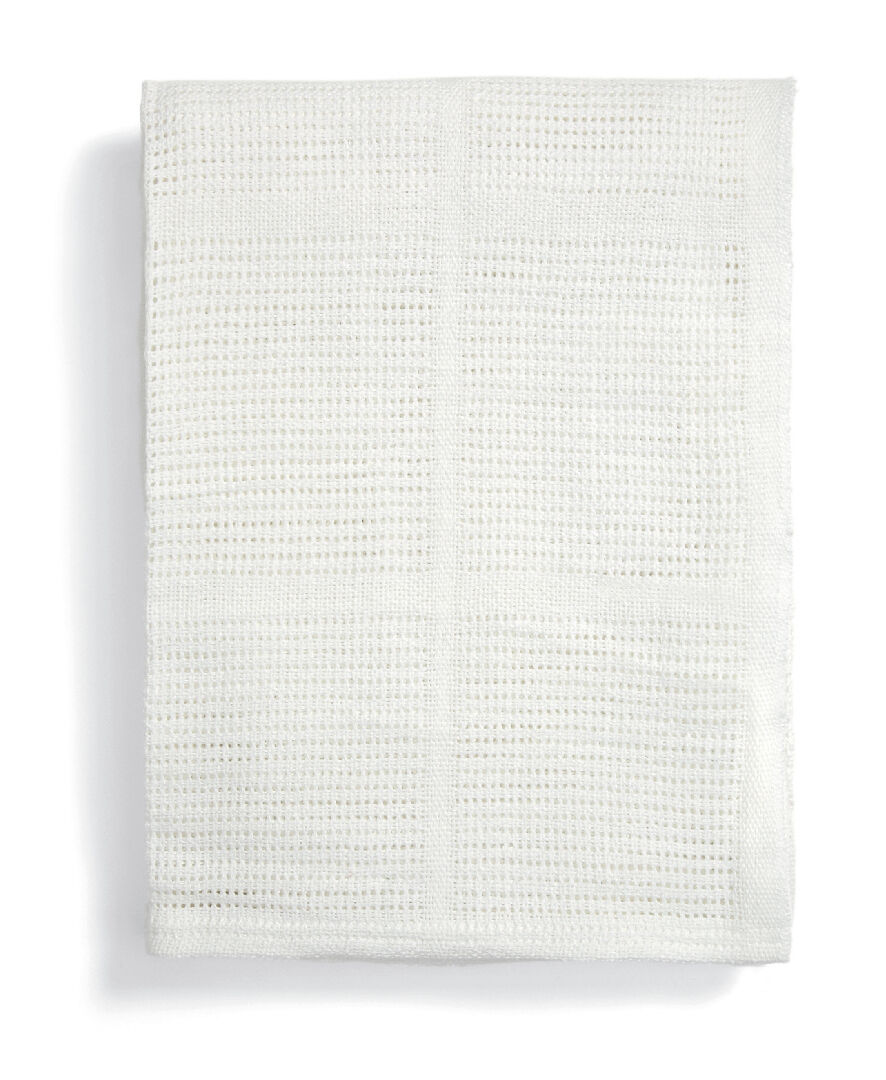 Cellular Blanket Small - White image number 3