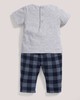 Checked Trouser & T-Shirt Set image number 2