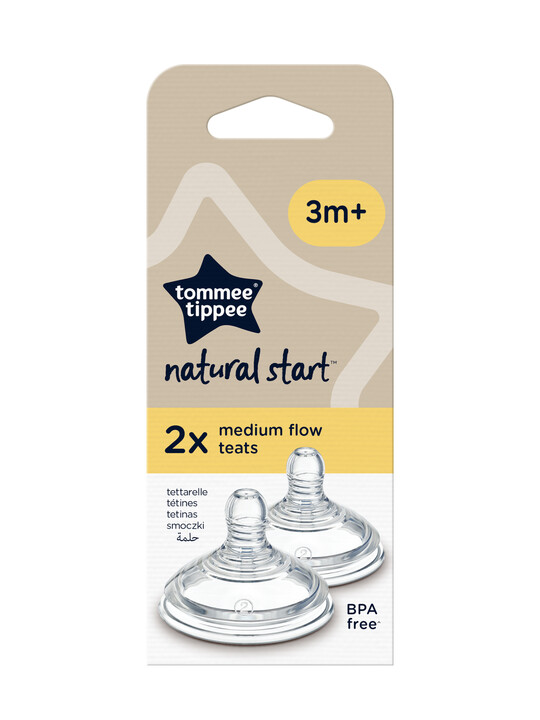 Buy Tommee Tippee Natural Start Medium Flow Teat (Pack of