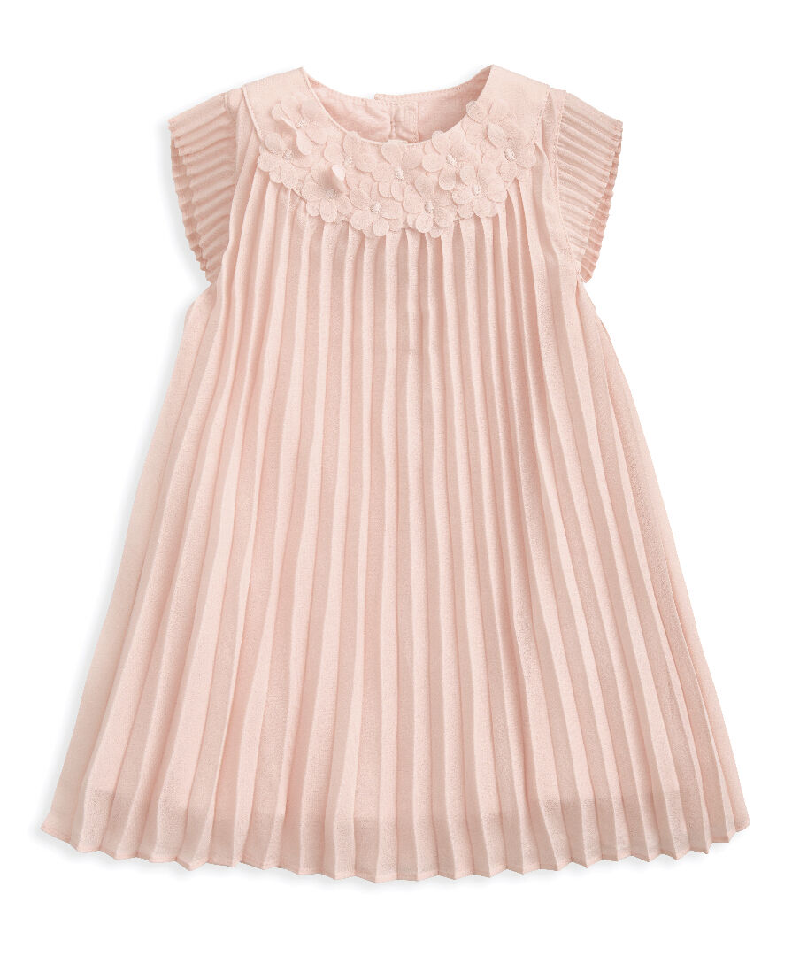 Pink Pleated Dress image number 2