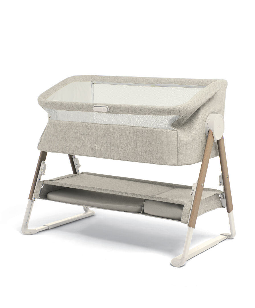 Lua Bedside Crib Beige image number 3