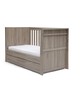 Franklin Convertible Cot & Toddler Bed 3 in 1 - Grey Wash image number 3