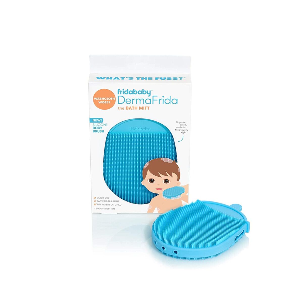 Dermafrida The Bath Mitt Silicone Body Brush image number 4